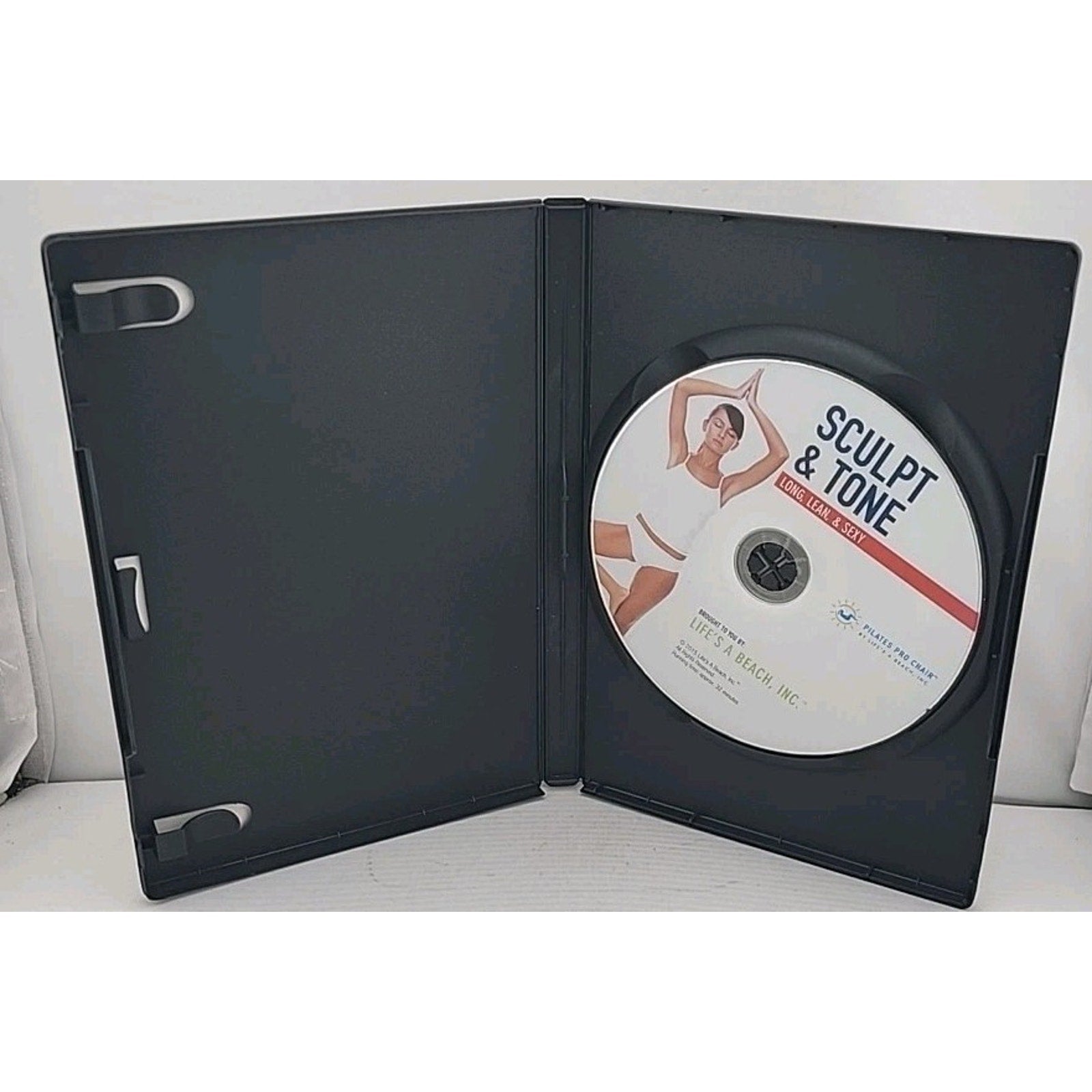 Sculpt & Tone Life's A Beach Inc. Long Lean & Sexy Pilates Pro Chair (DVD, 2015)
