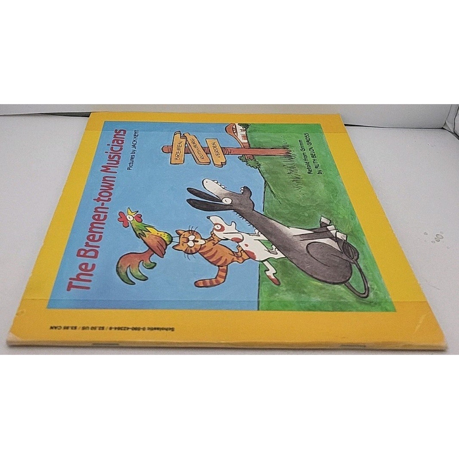 The Bremen-Town Musicians by Jack Kent and Ruth Gross (1985, Paperback)