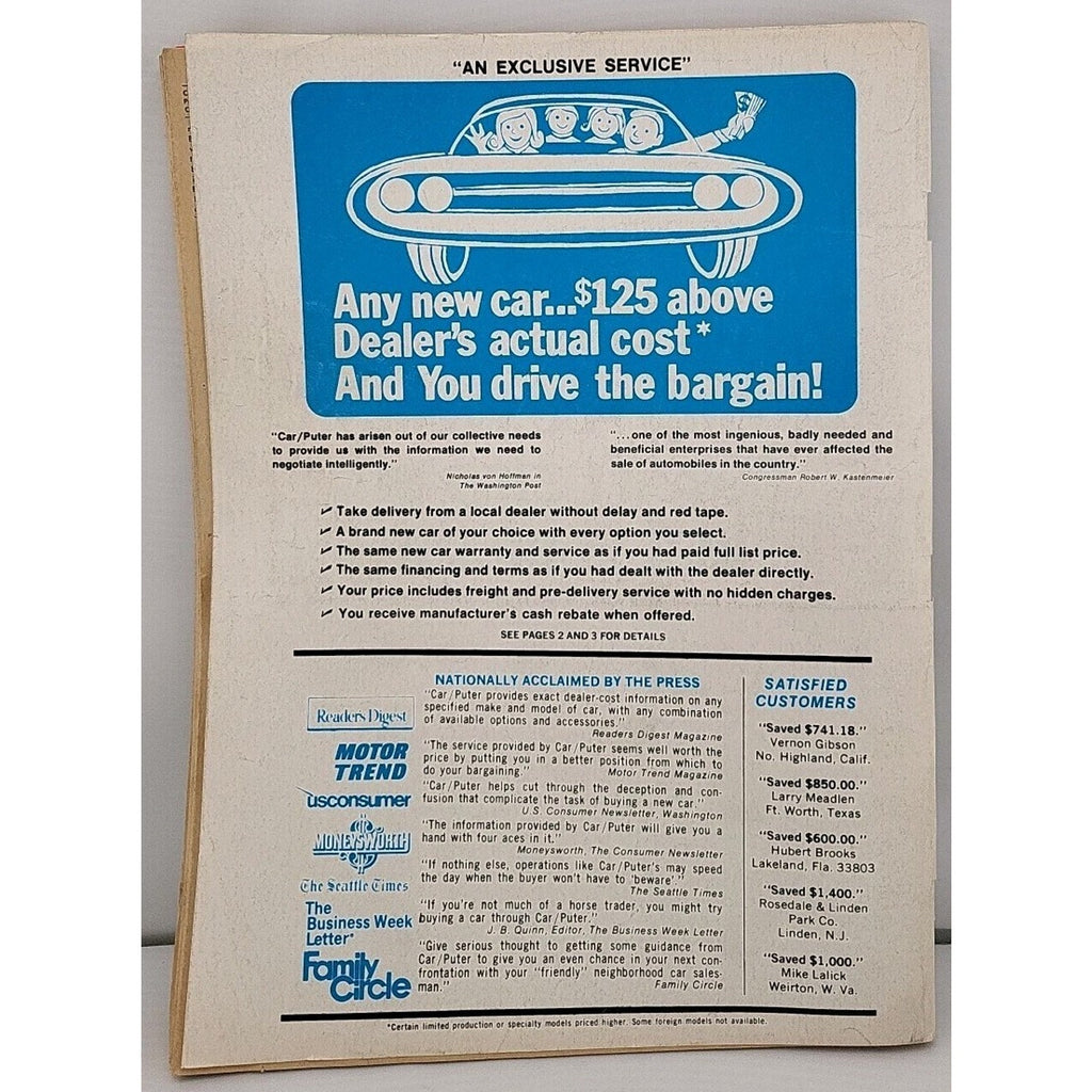 1975 Fall-Winter Autofacts New Car Prices Magazine