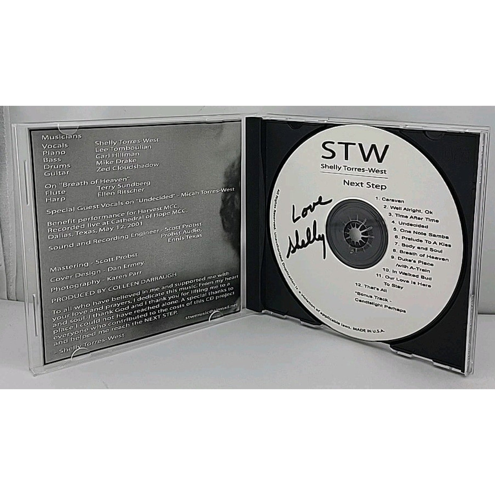 Shelly Torres-West - Next Step CD *Signed*