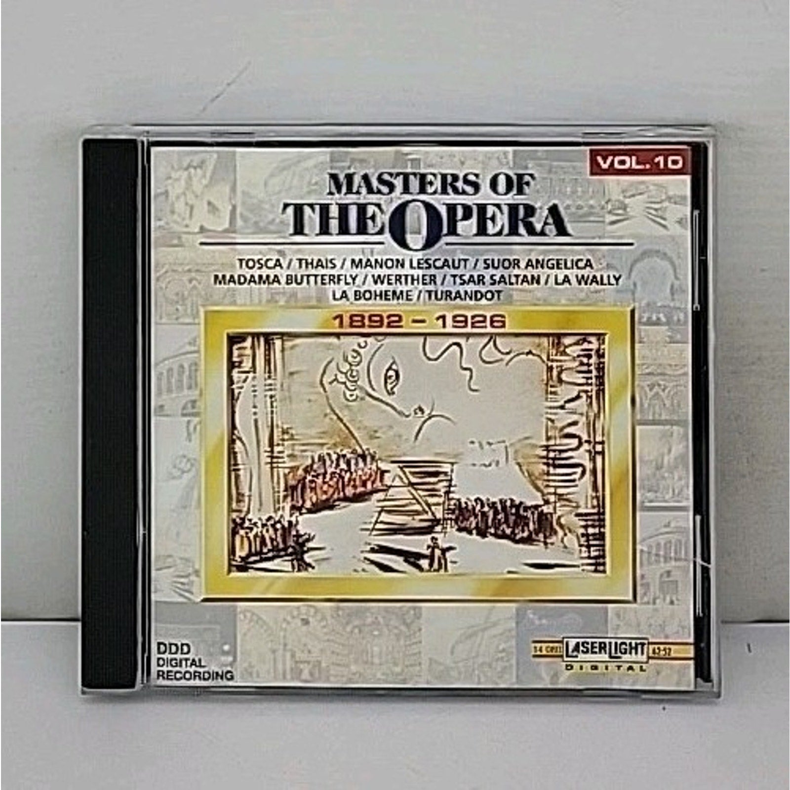 Masters Of The Opera Vol. 10 by Various (CD, 1993)