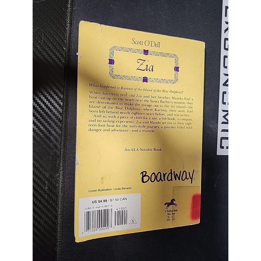 Zia by Scott O'Dell (1995, Digest Paperback)