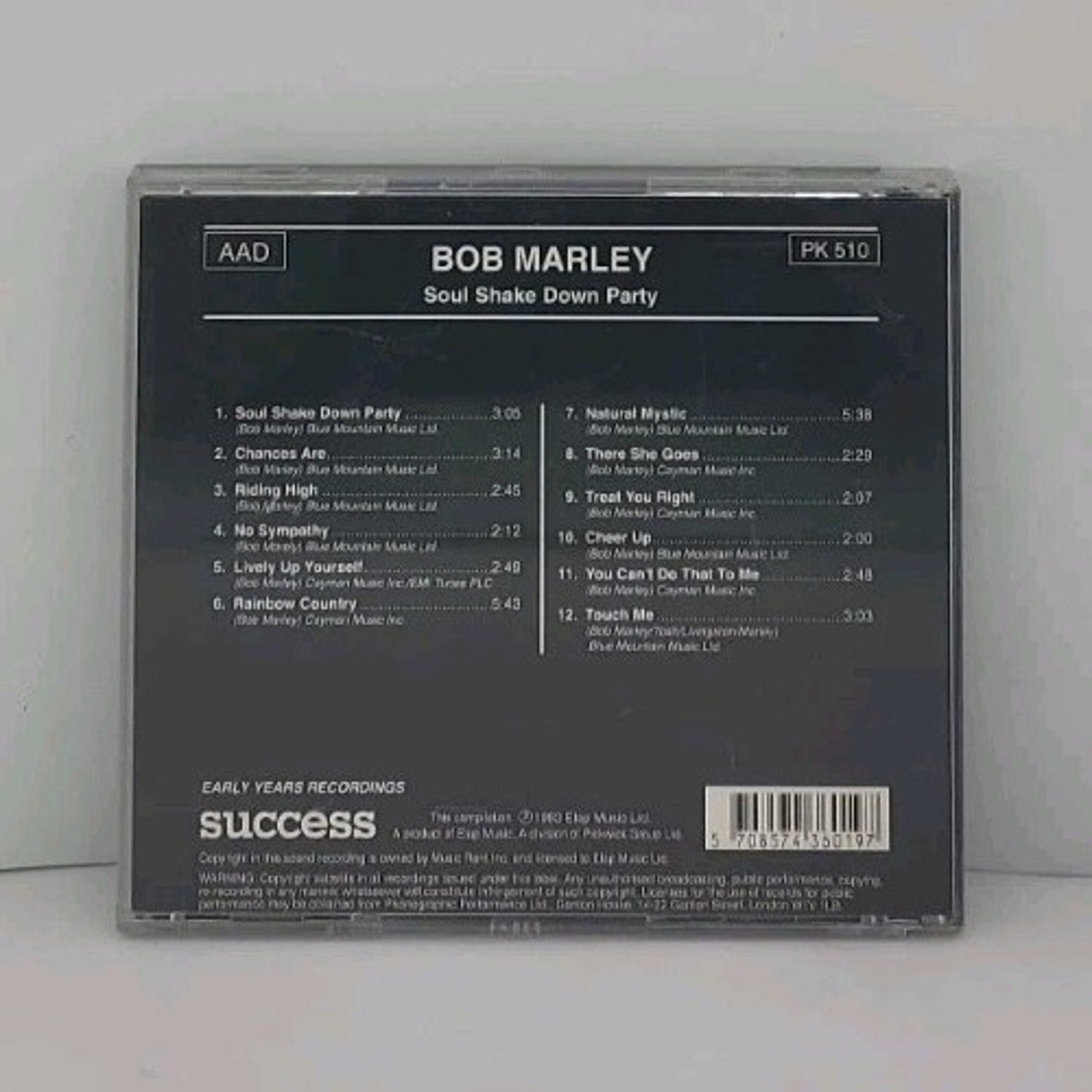 Bob Marley Soul Shake Down Party CD Album