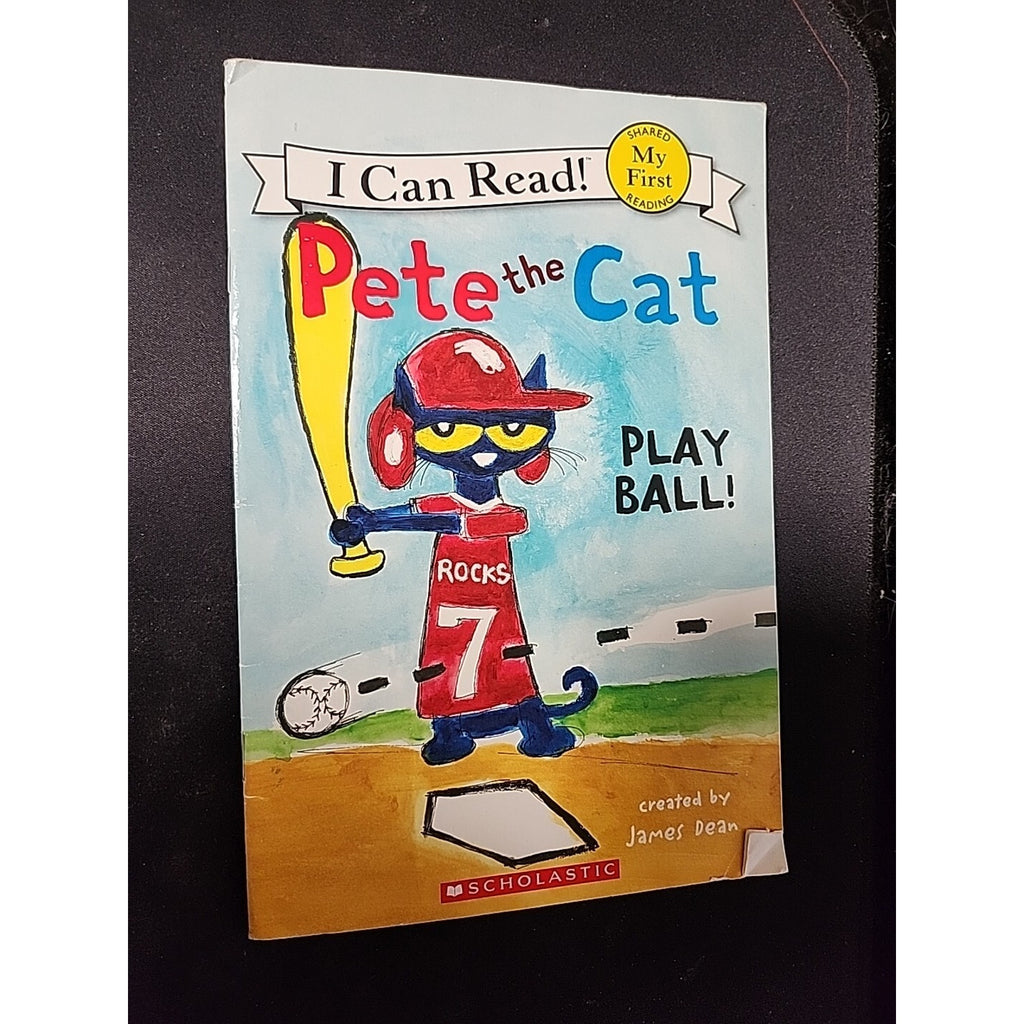 Pete the Cat Play Ball James Dean My First I Can Read Paperback Book