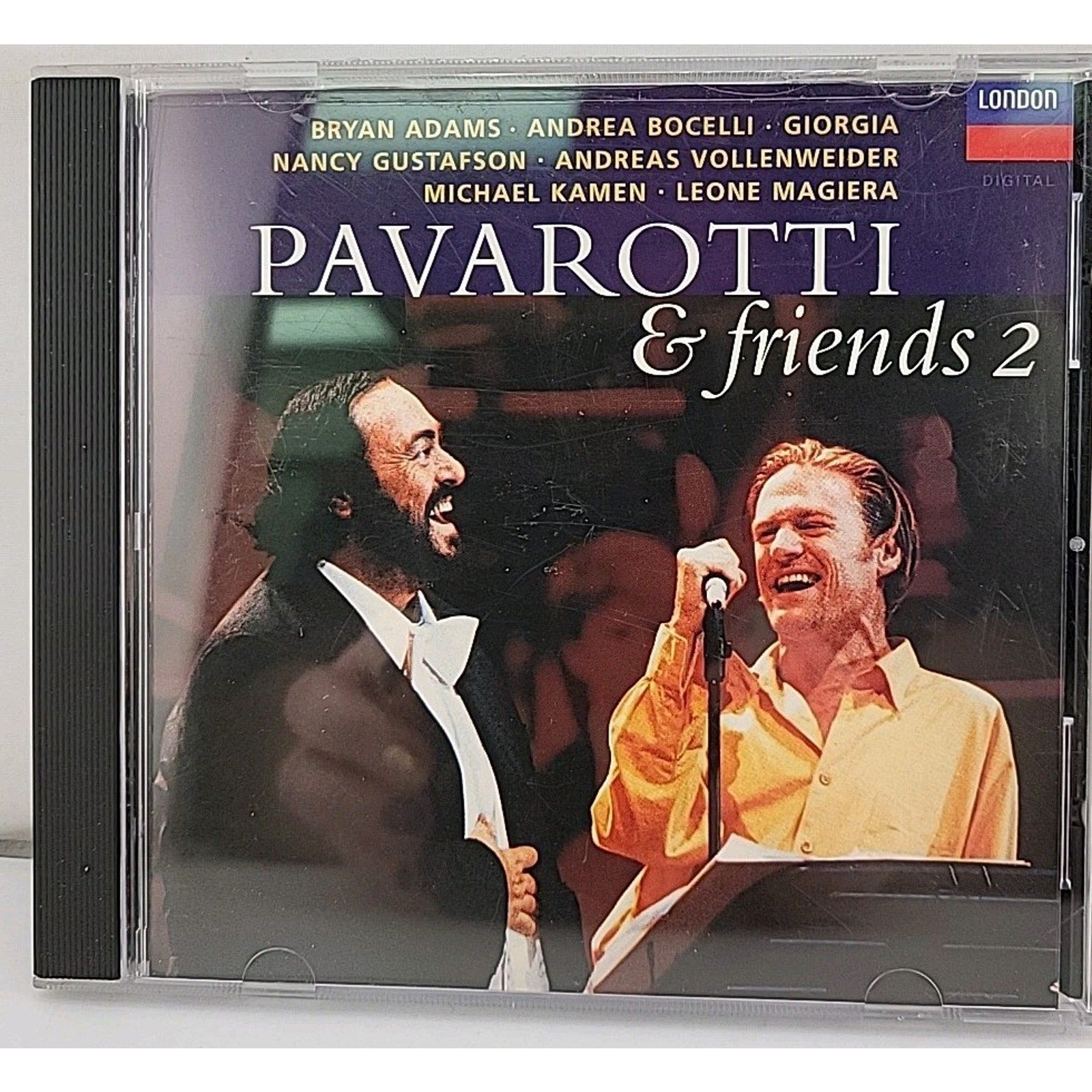& Friends 2 by Pavarotti / Adams, Bryan / Vollenweider (CD, 1995)