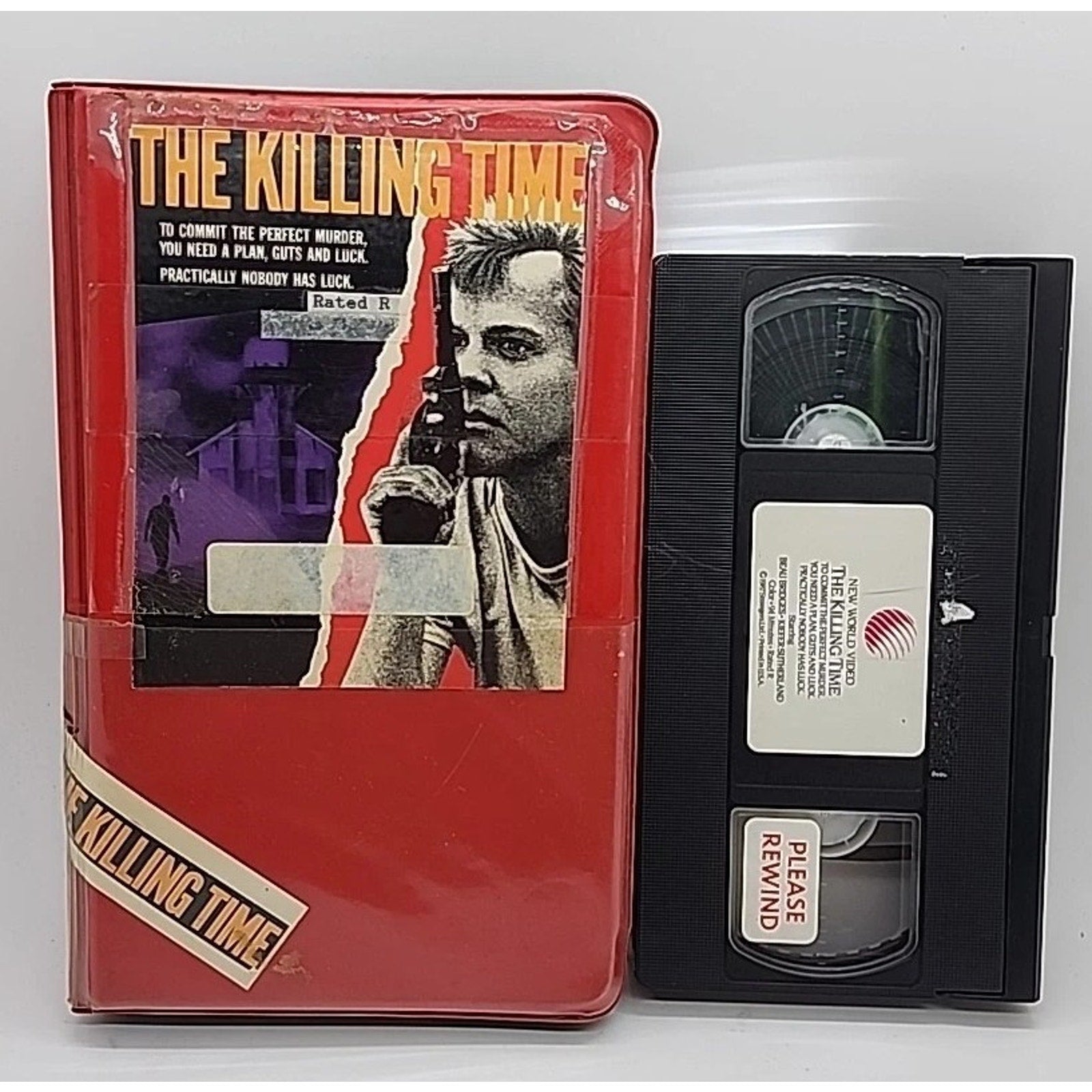 The Killing Time VHS Beau Bridges, Kiefer Sutherland