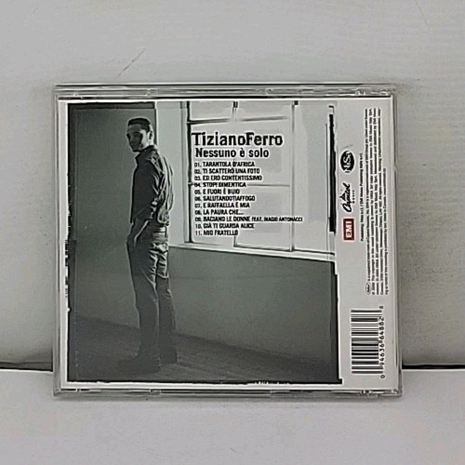 Nessuno E Solo (International Version) by Tiziano Ferro (CD, 2006)