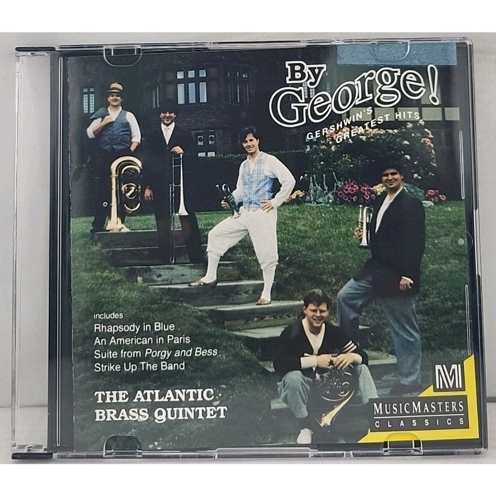 By George! Gershwin's Greatest Hits * by Atlantic Brass Quintet (CD,...