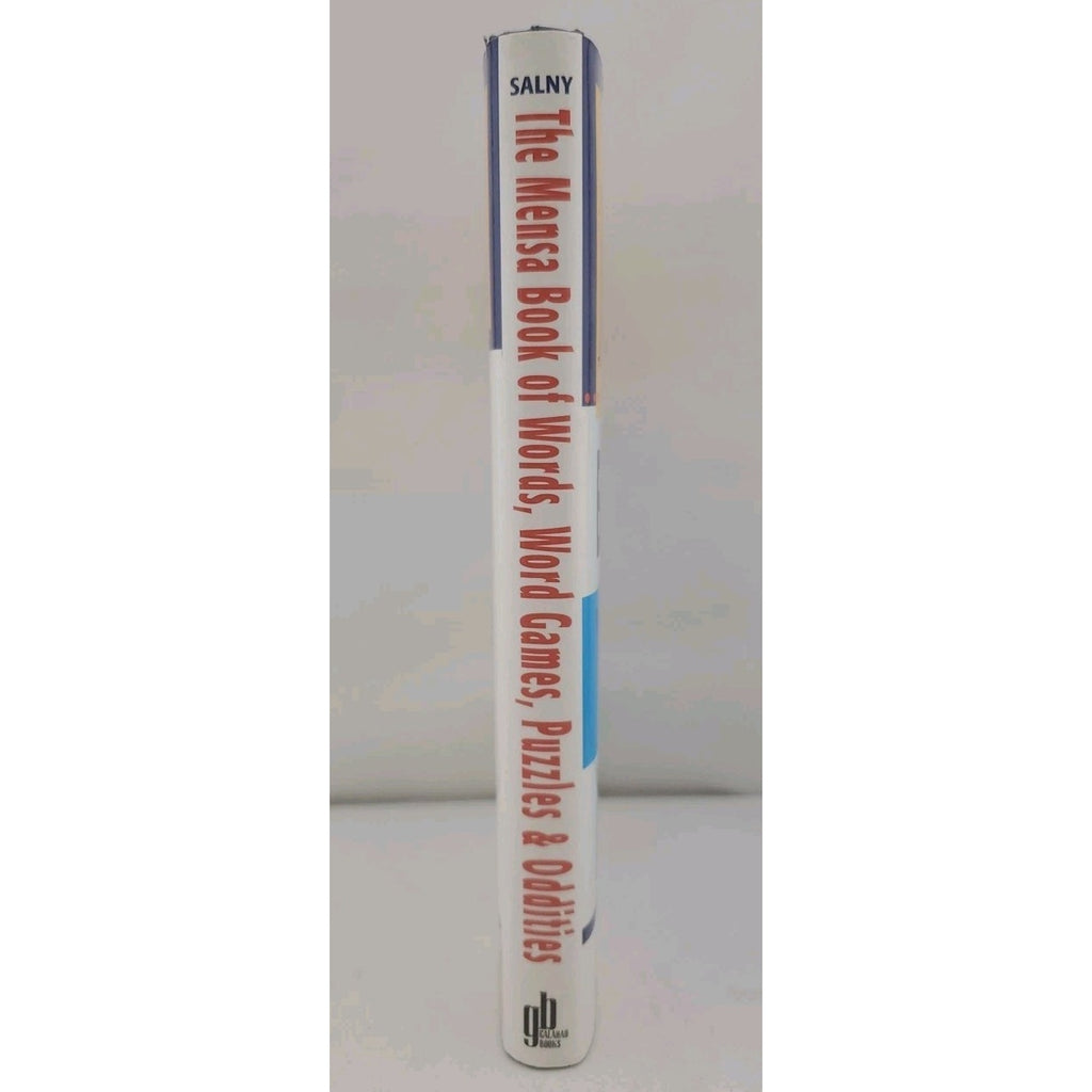 Mensa Book of Words, Word Games, Puzzles and Oddities by Abbie F. Salny...
