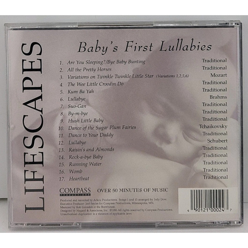 Lullabies by Arkou (CD, 1996, Lifescapes Music)