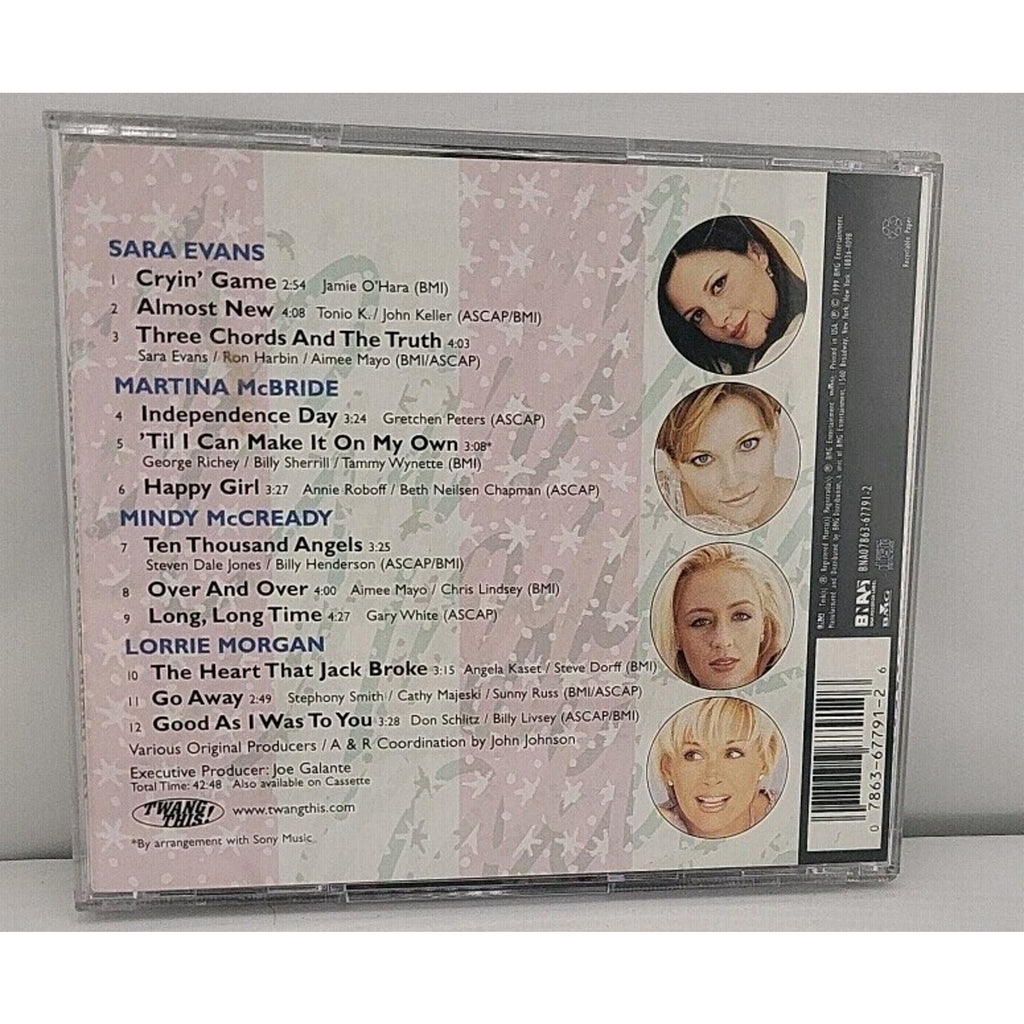 Girls Night Out by Evans, Sara / Mcbride, Martina / Mcready, Mindy (CD, 1999)