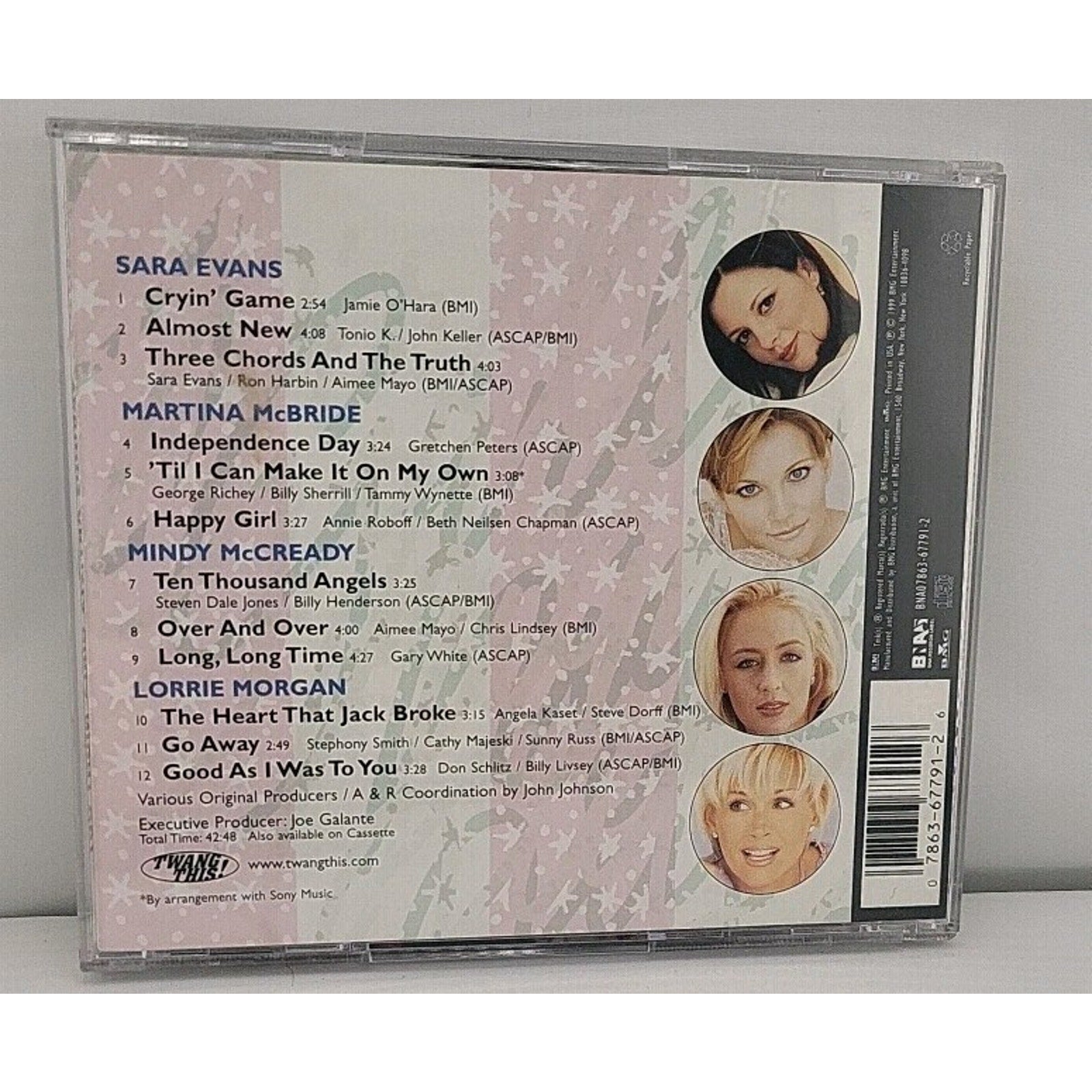 Girls Night Out by Evans, Sara / Mcbride, Martina / Mcready, Mindy (CD, 1999)