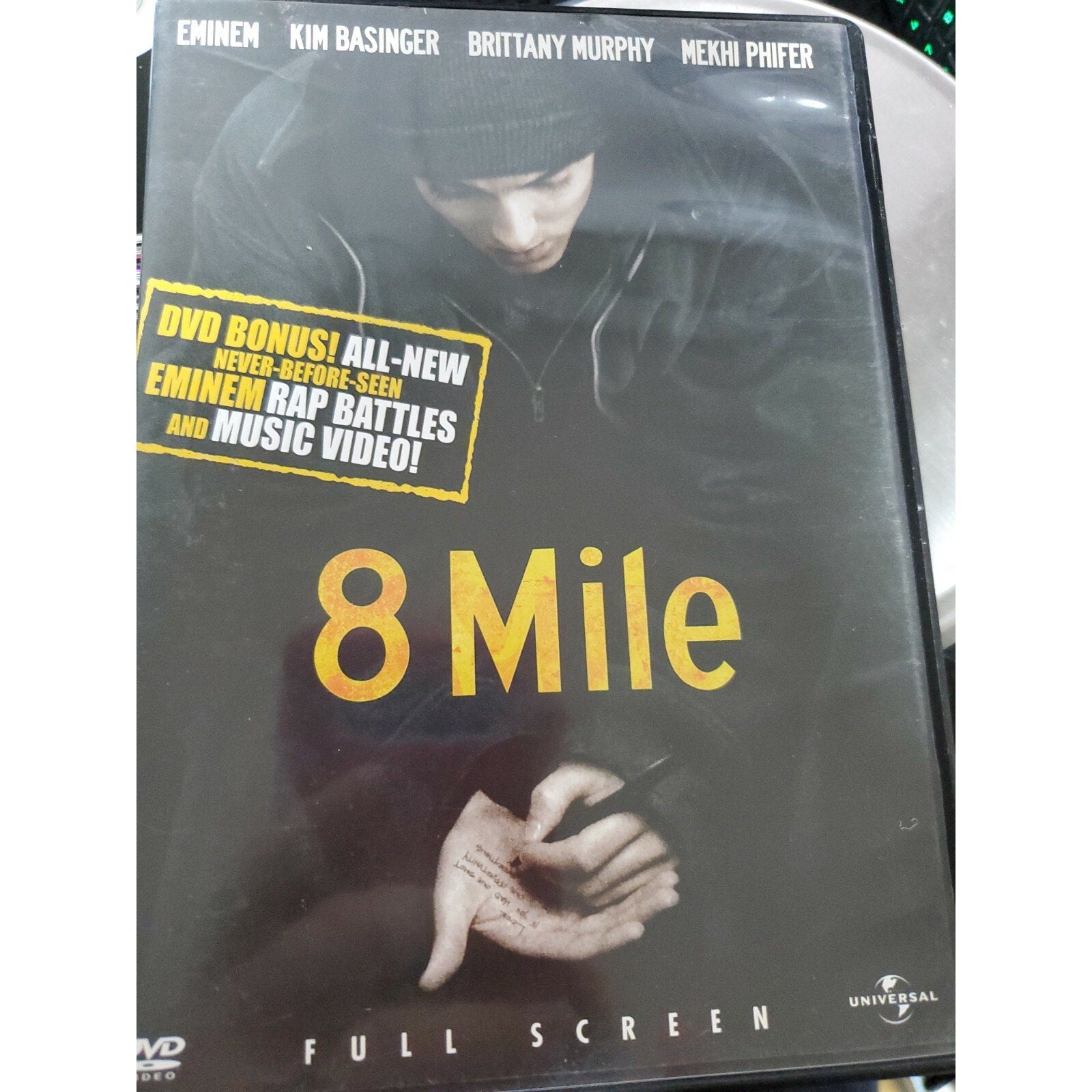 8 Mile (DVD, 2003, Full Frame Uncensored Bonus Materials)