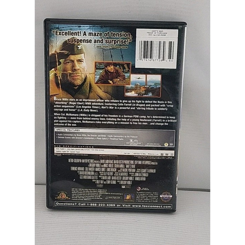 Hart's War (DVD, 2002)