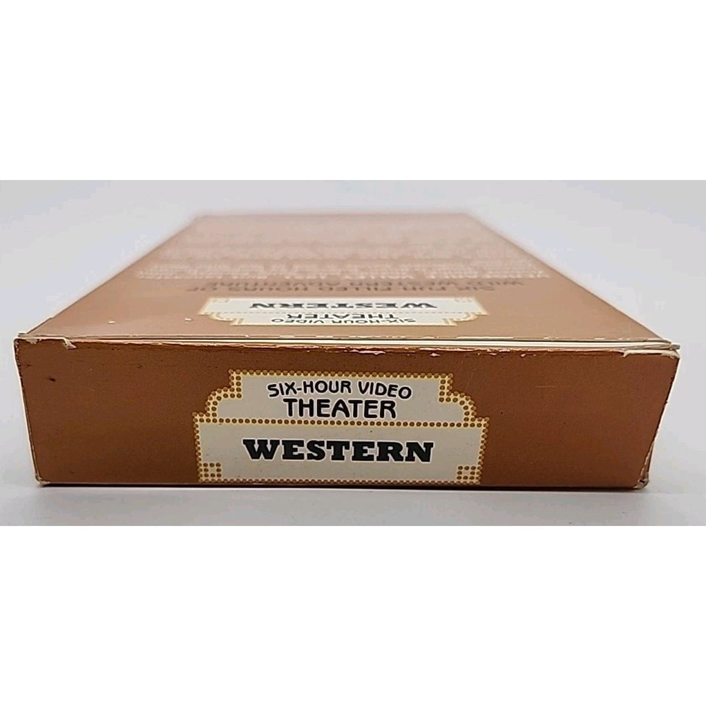 Six-Hour Video Theater: Western - (VHS, 1996 BOX) - God's Gun / Beyond the Law
