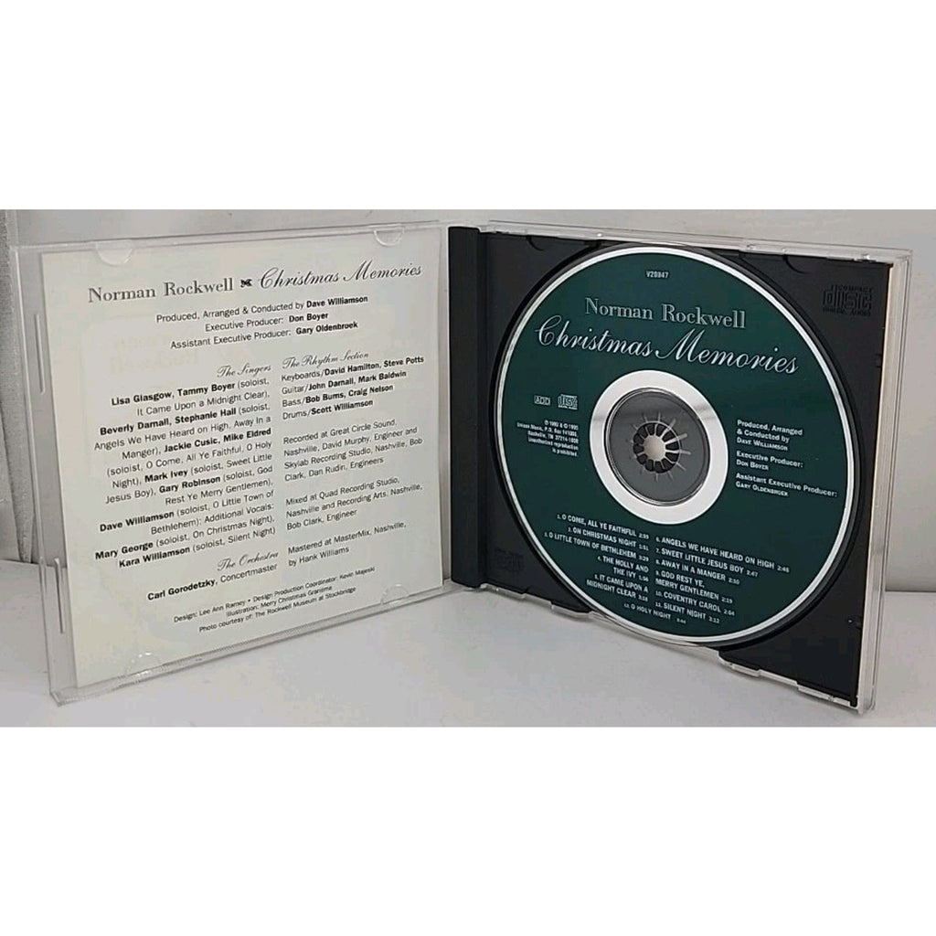 Norman Rockwell - Christmas Memories (CD, 1995, Unison)