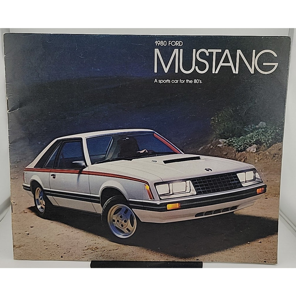 1980 Ford Mustang A Sports Car For the 80's 7/79 Brochure