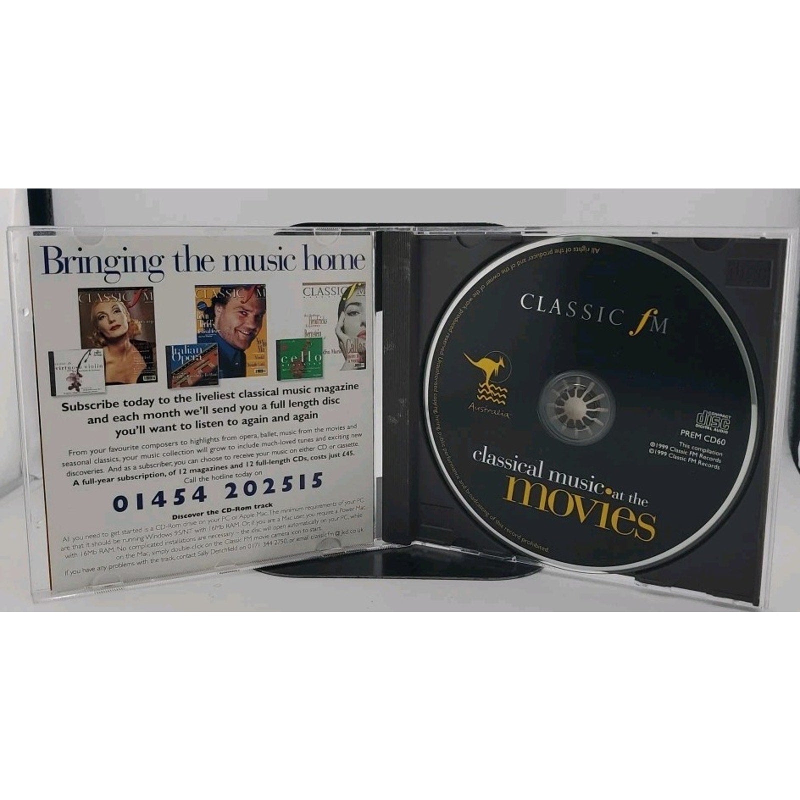 Classic FM Movies CD All Time Great Music Collection
