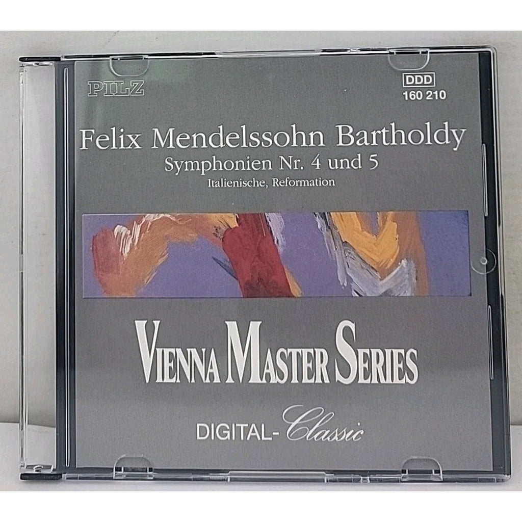 Symphonien Nr. 4 Und 5 [CD] Felix Mendelssohn-Bartholdy *NO BACK ART*