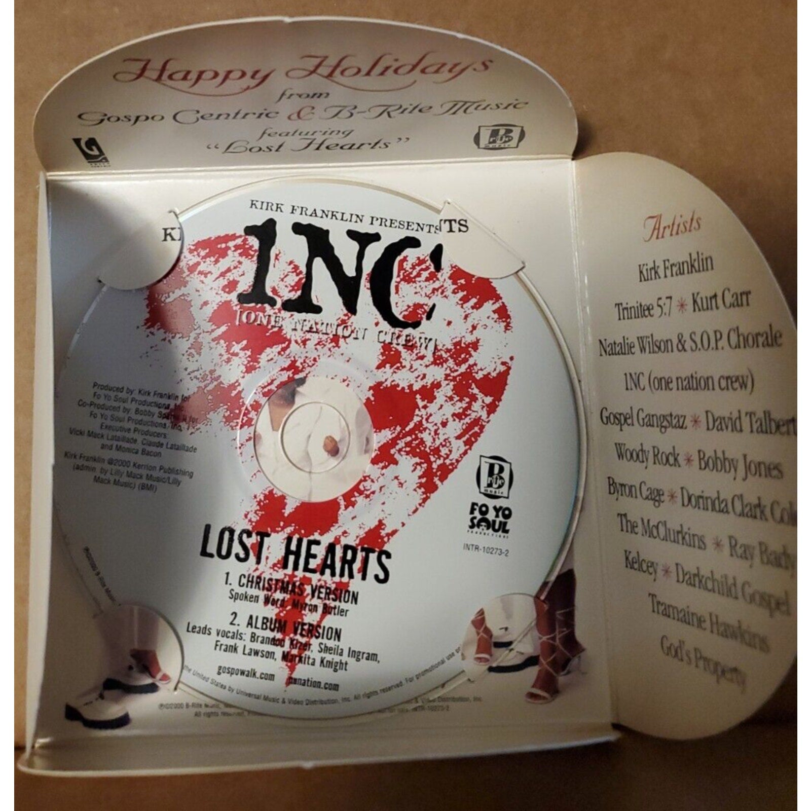 Happy Holidays From Gospo Centric & B-Rite Music Featuring Lost Heats (CD)