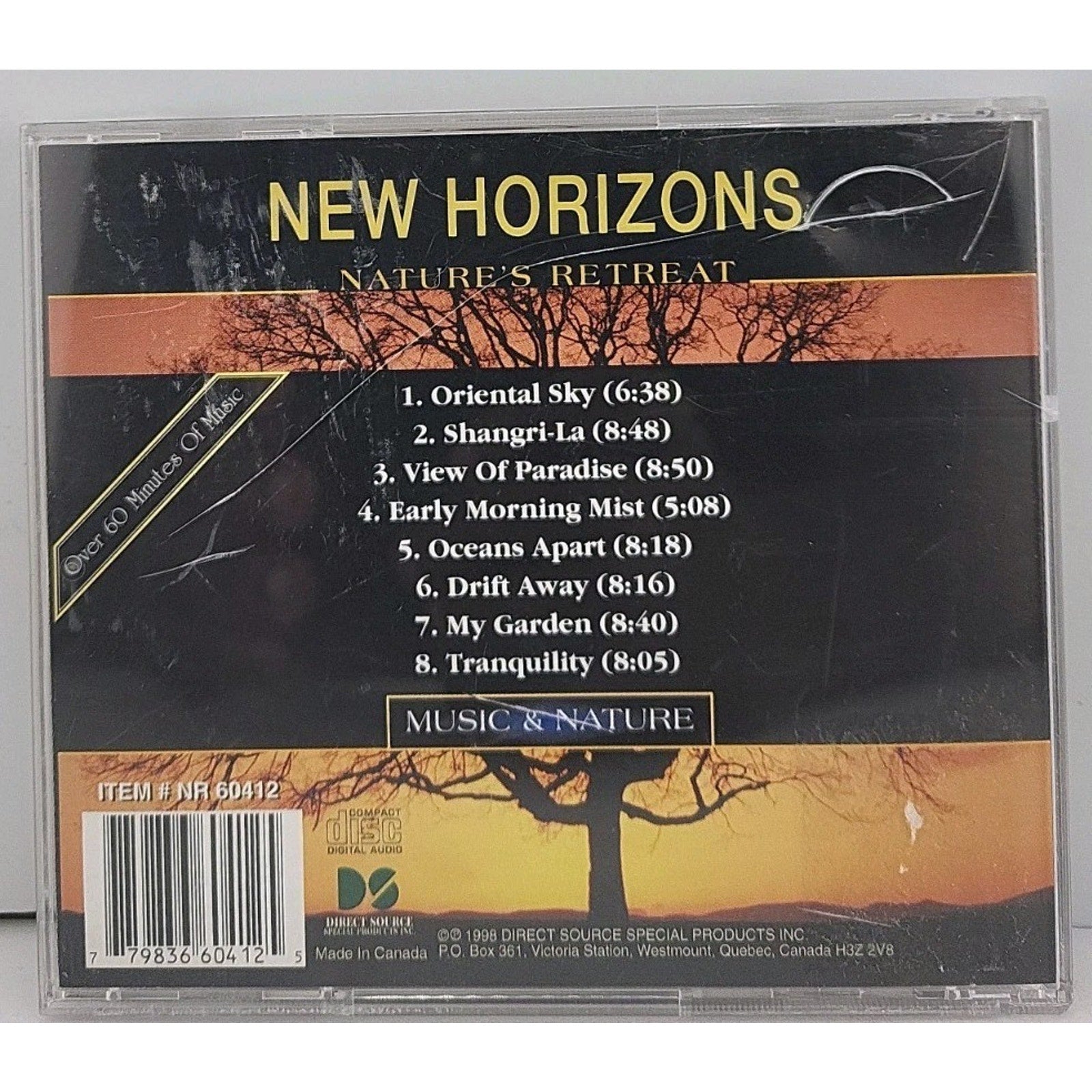New Horizons by Nature's Retreat (CD, 2000)