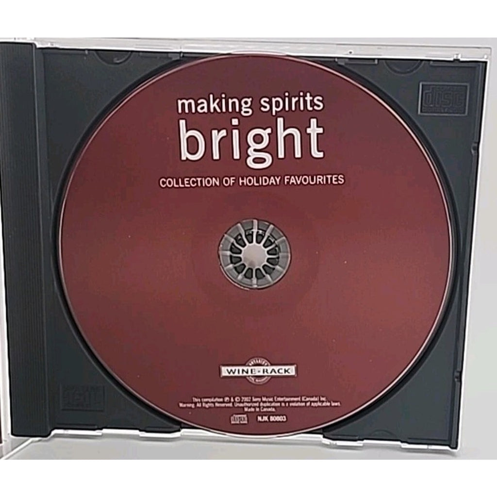 CD Making Spirits Bright Holiday Favorites Andy Williams Tony Bennett 2002 (CD)