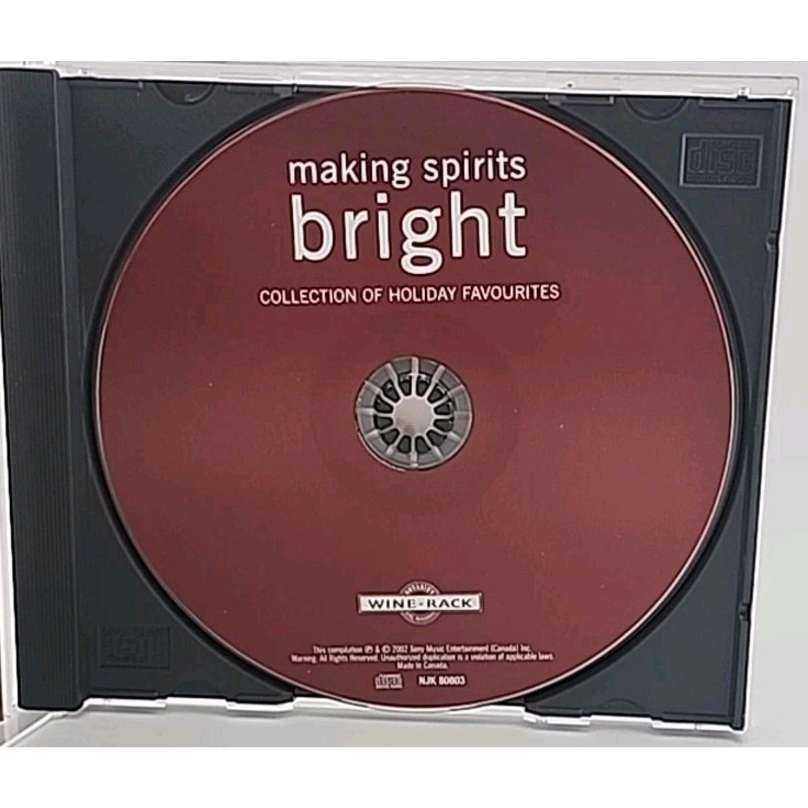 CD Making Spirits Bright Holiday Favorites Andy Williams Tony Bennett 2002 (CD)