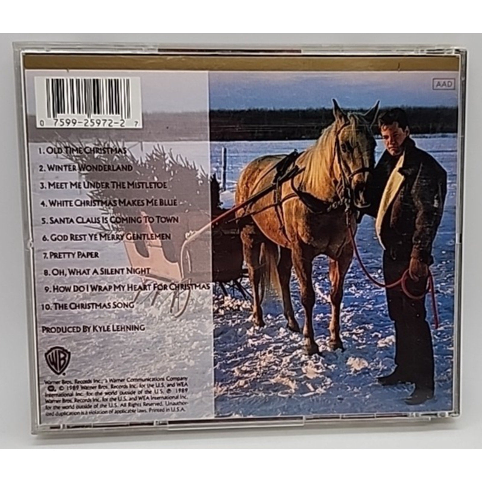 Old Time Xmas by Randy Travis (CD, 1989)
