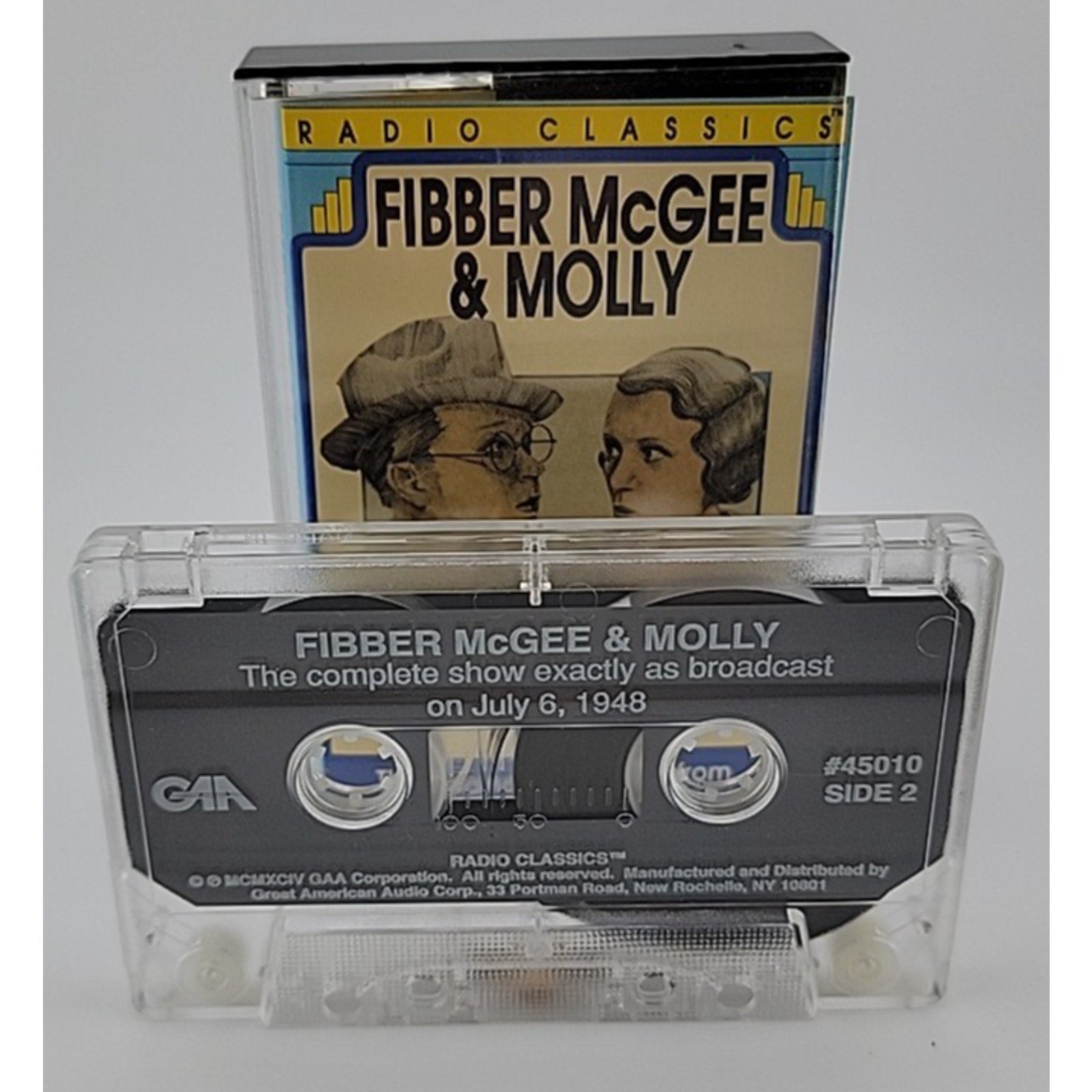 Radio Classics On Cassette Fibber McGee & Molly (Cassette)