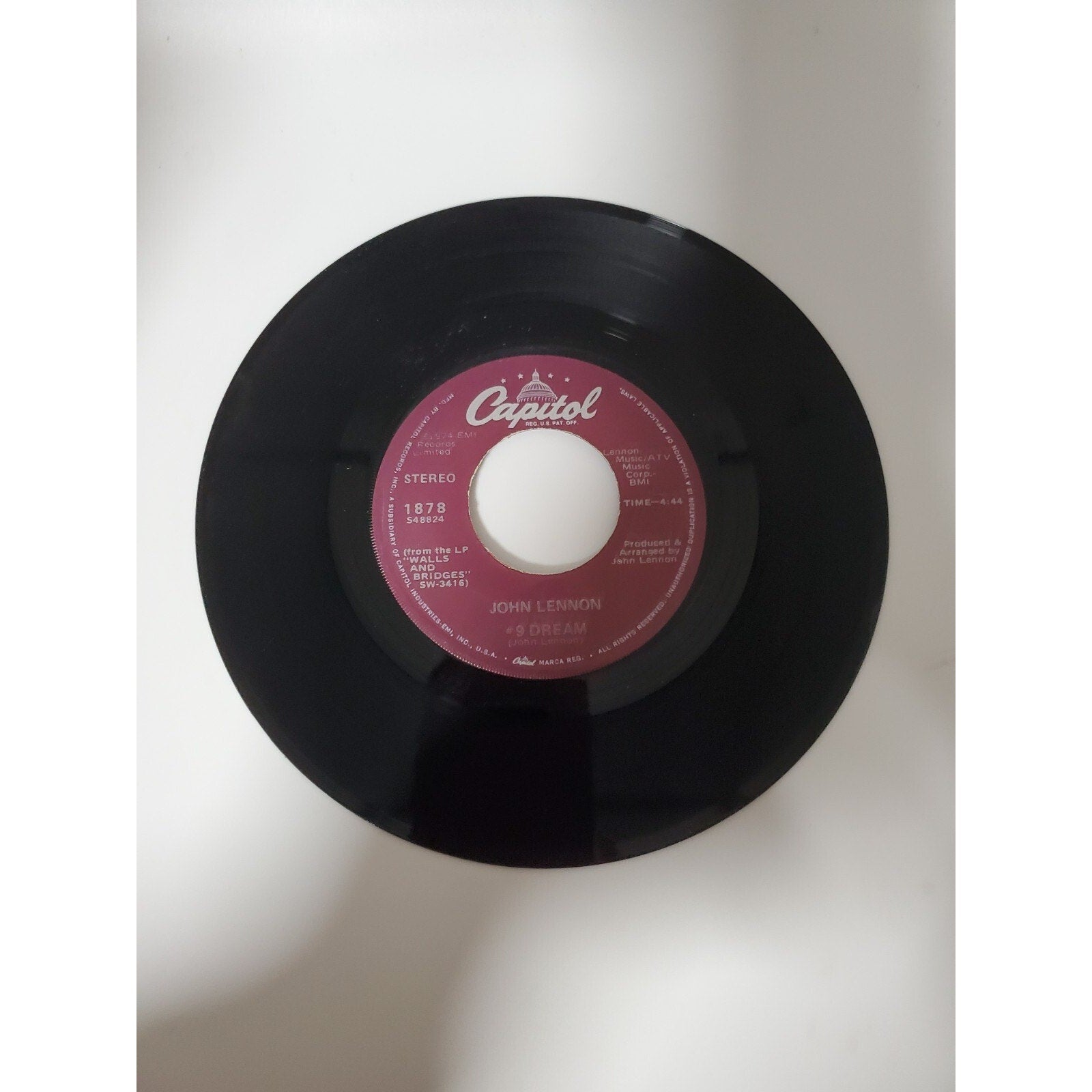 John Lennon - What You Got - 45RPM Record - Singles