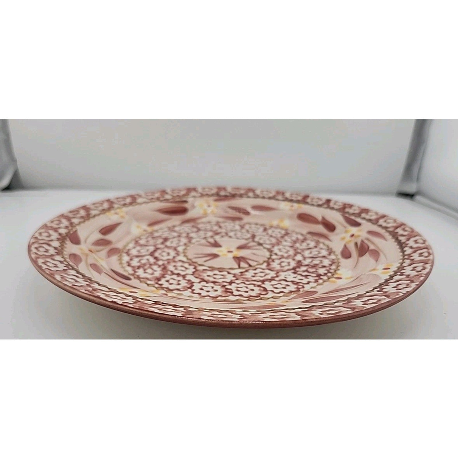 Set of 6 Temptations Ovenware by Tara Old World Cranberry Red 8” Salad Plates