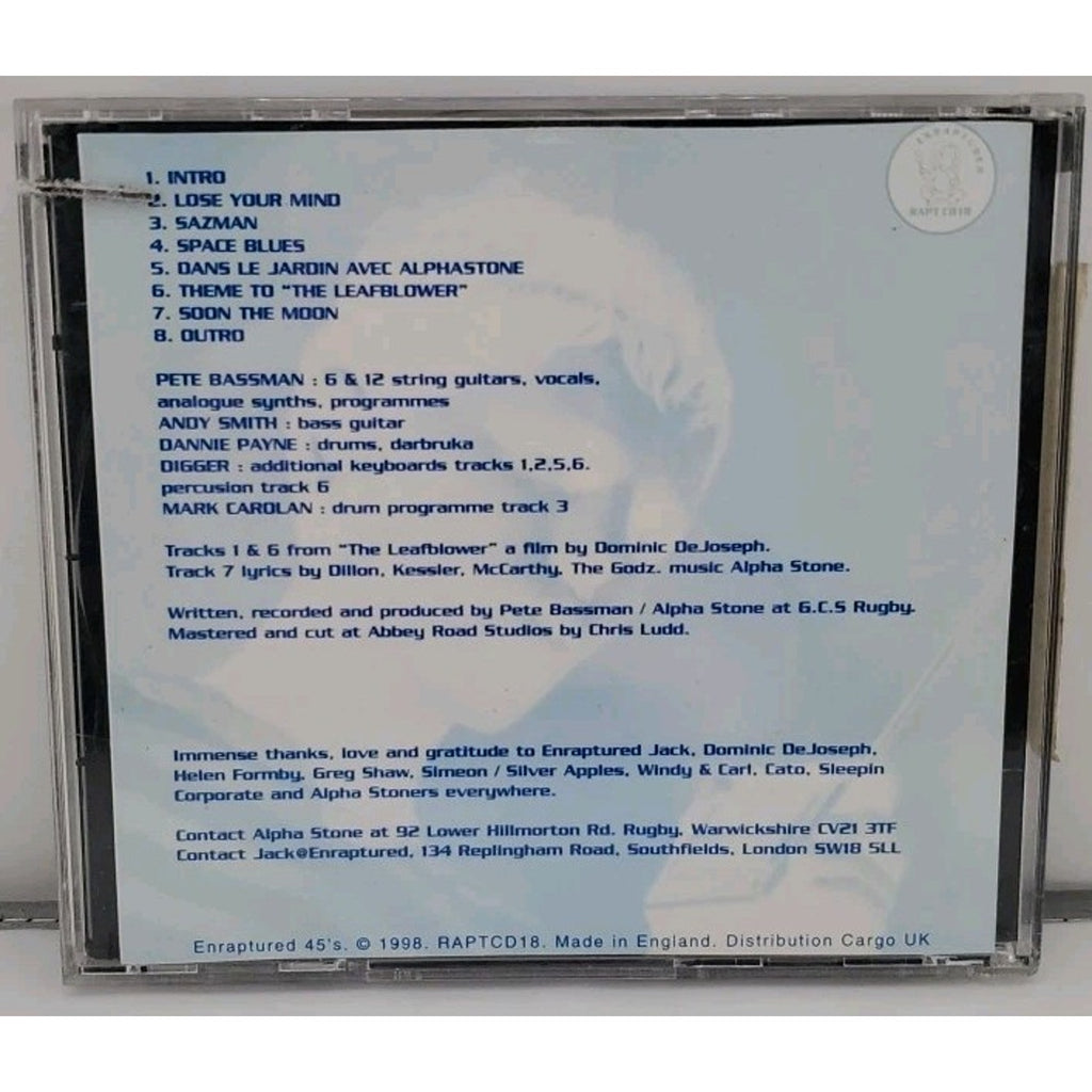 Alphastone - Elasticated Waveband CD