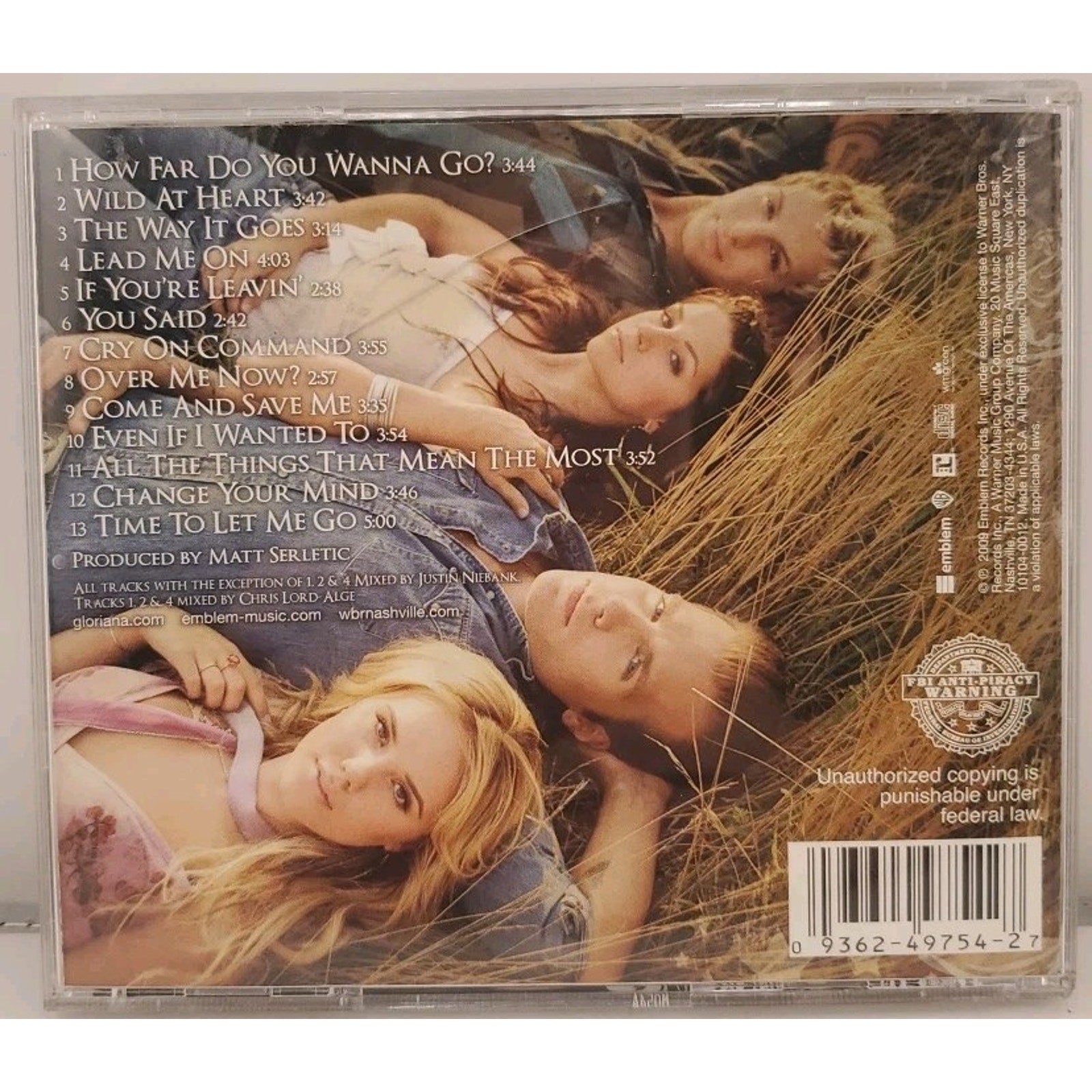 Gloriana by Gloriana (CD, 2009)