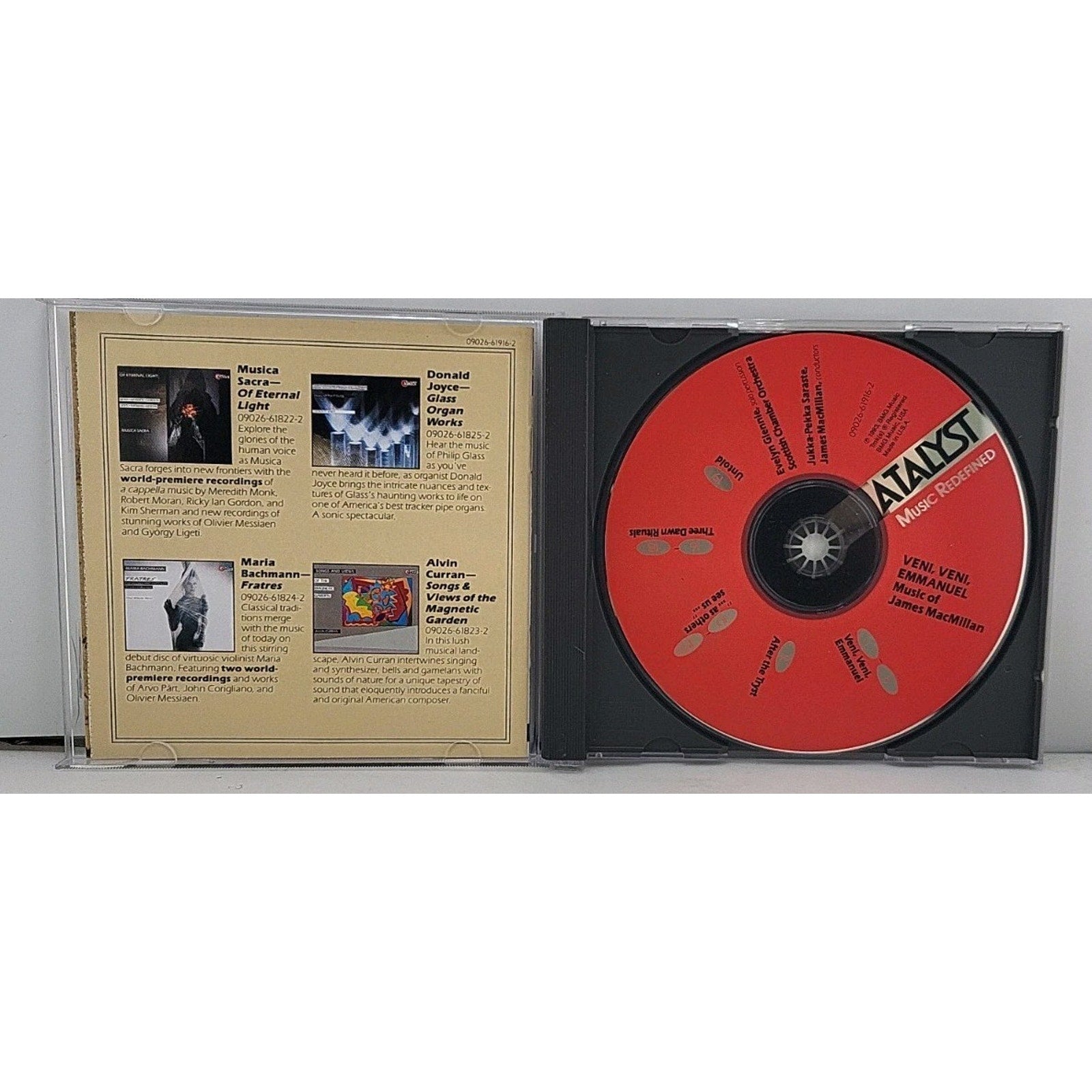 Evelyn Glennie VENI, VENI, EMMANUEL Music of James MacMillan Music CD