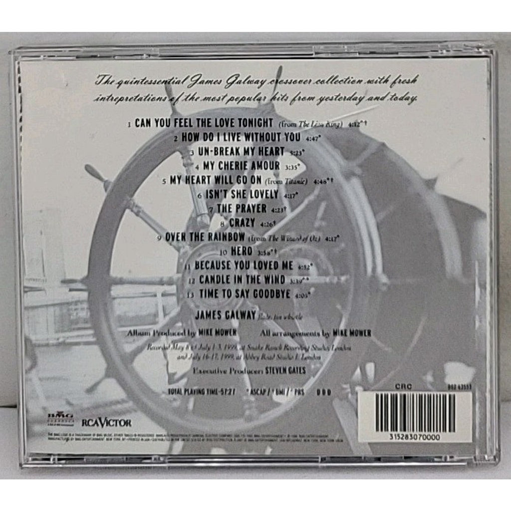 Un-Break My Heart by James Galway (Flute) (CD, Oct-1999, RCA)