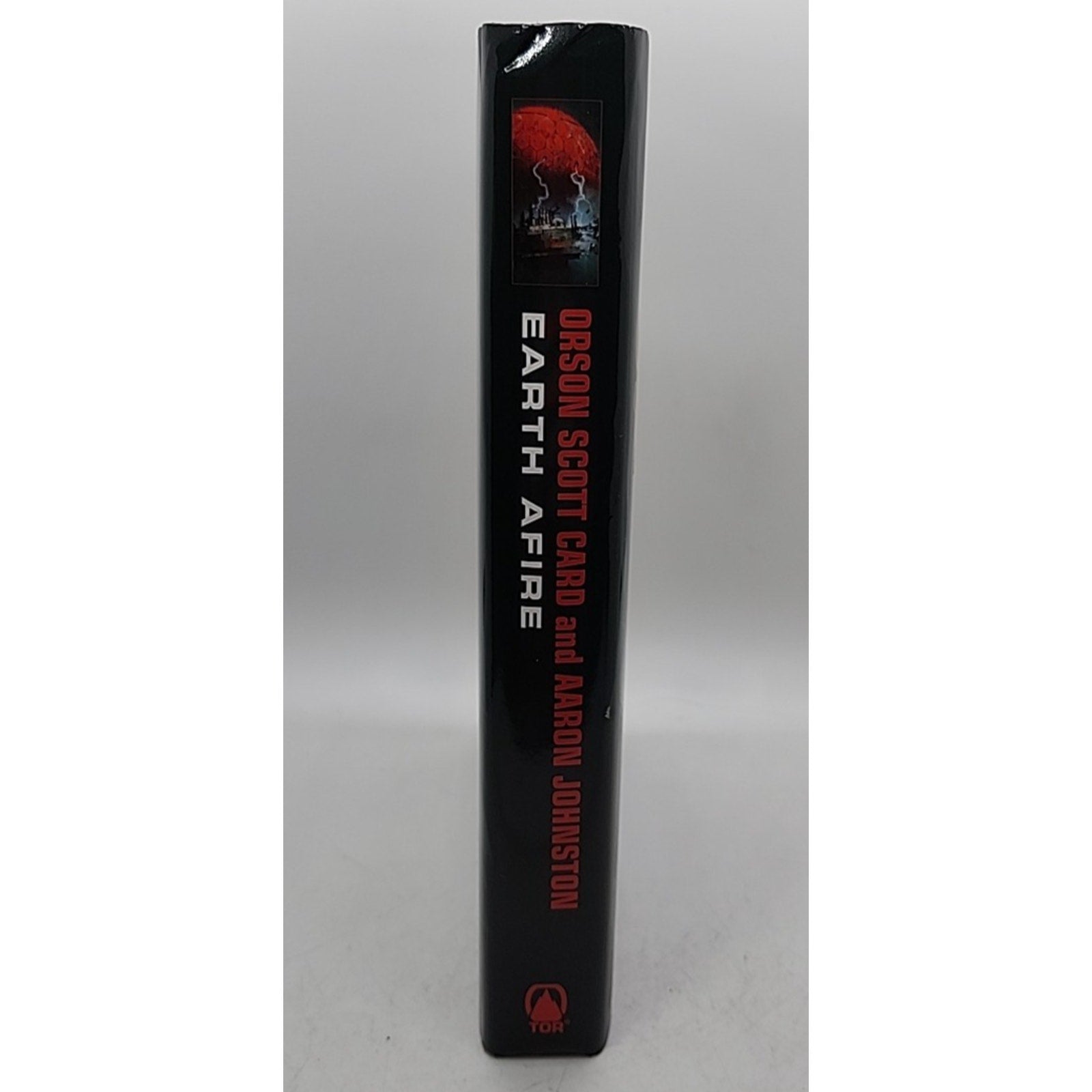 Earth Afire by Aaron Johnston and Orson Scott Card (2013, Hardcover)