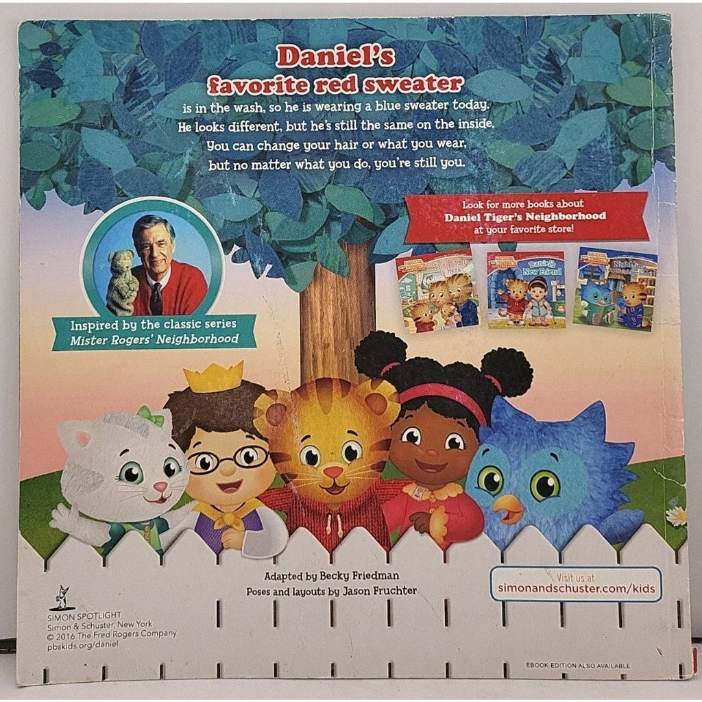 Daniel Tiger's Neighborhood, No Red Sweater For Daniel, Book