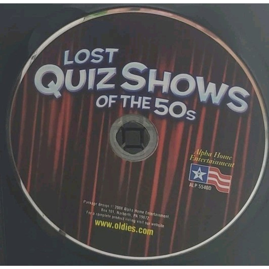 Lost Quiz Shows of the 50's (DVD, 1950)
