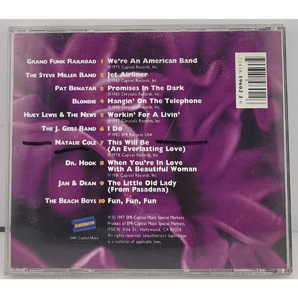 Blockbuster Summer Series Greatest Live Hits 60s 70s 80s Music CD