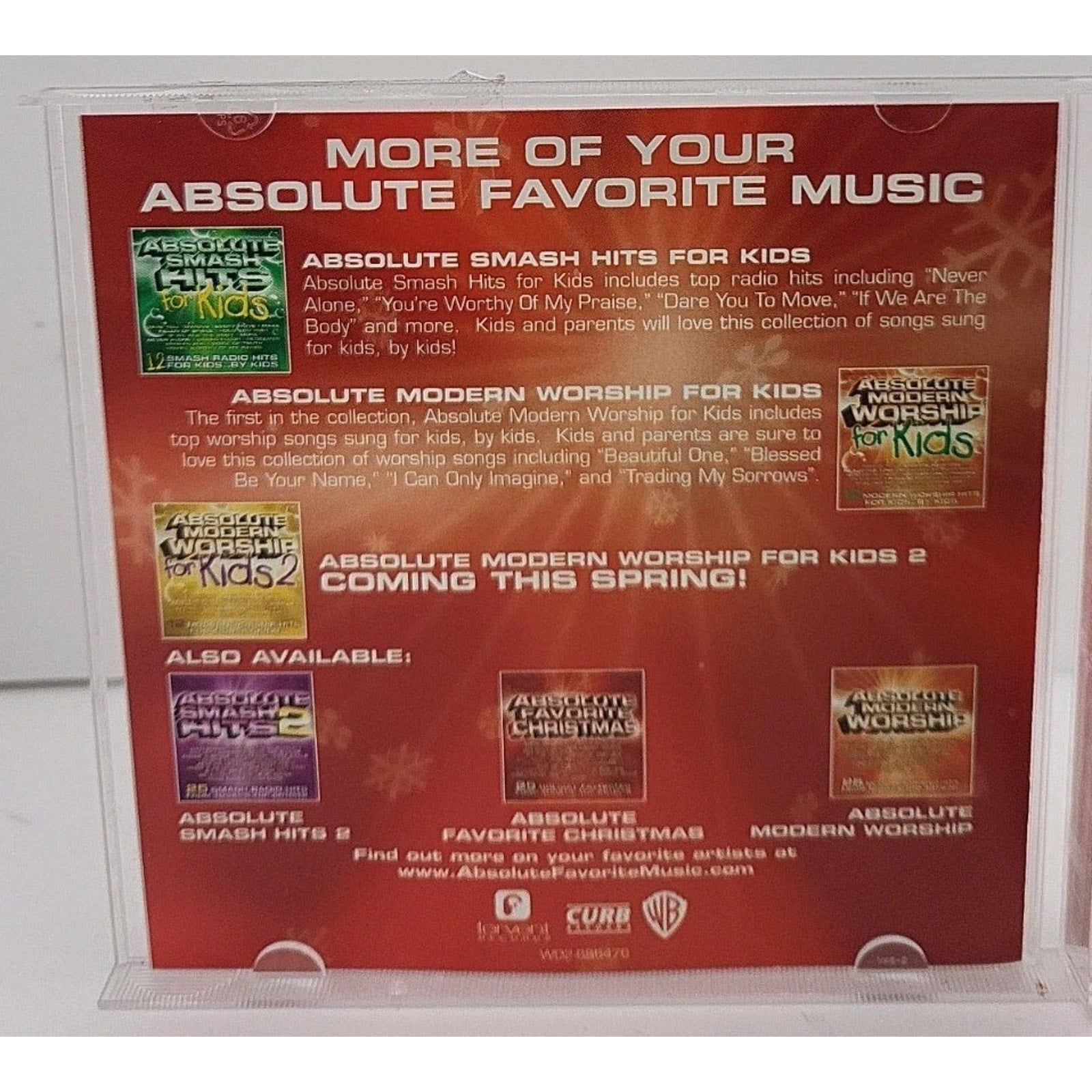 Absolute Favorite Christmas for Kids by Various (CD, 2005)