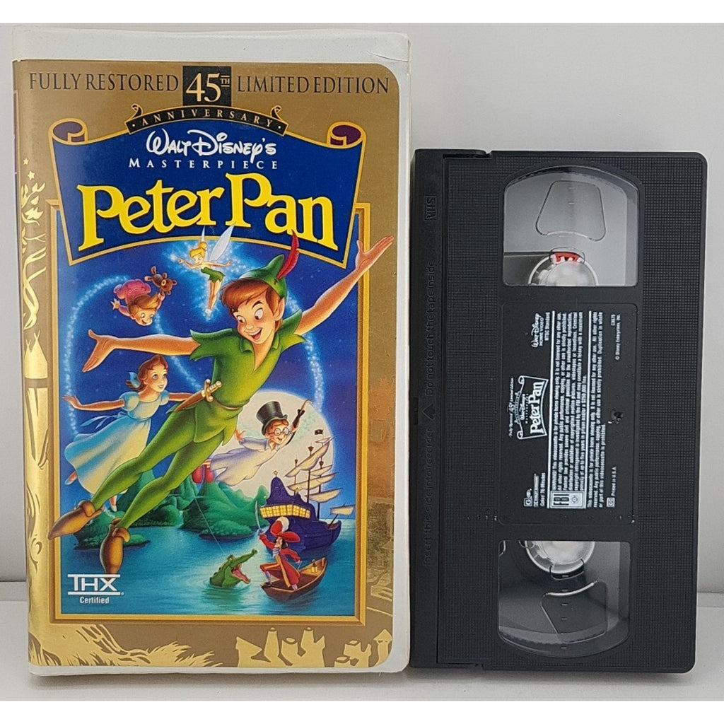 Peter Pan (VHS, 1998, 45th Anniversary Limited Edition)