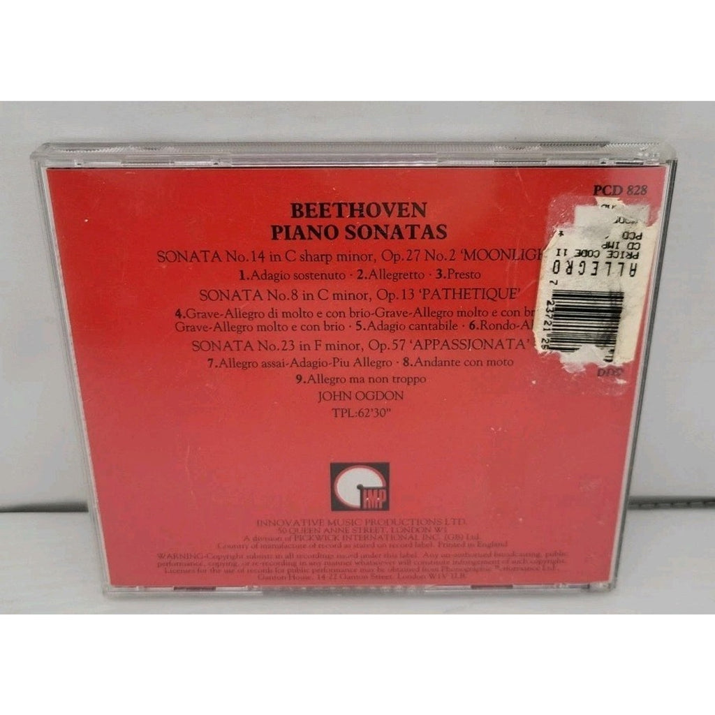 Beethoven Piano Sonatas CD