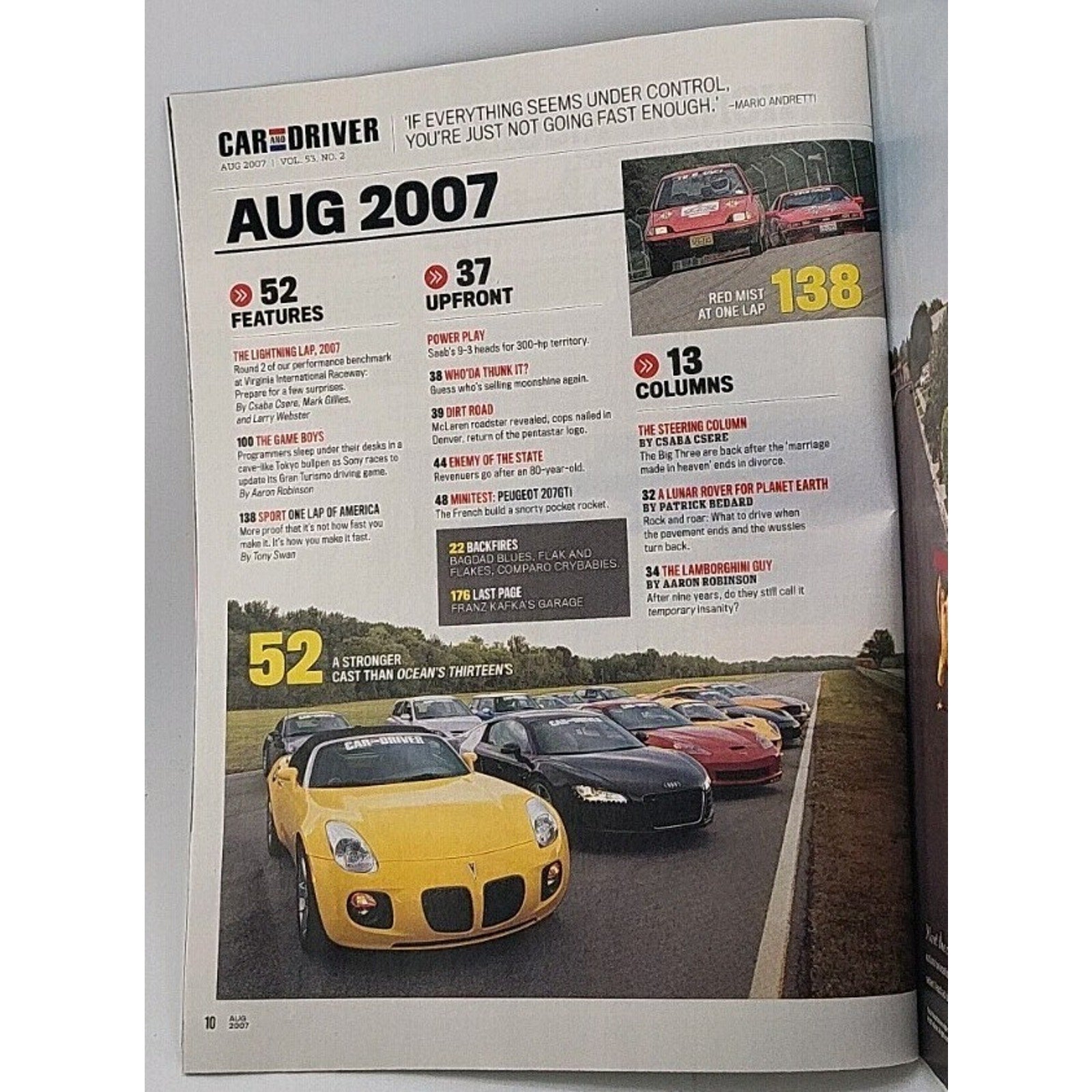 Car And Driver Magazine - August 2007 - Vol. 53 No. 2