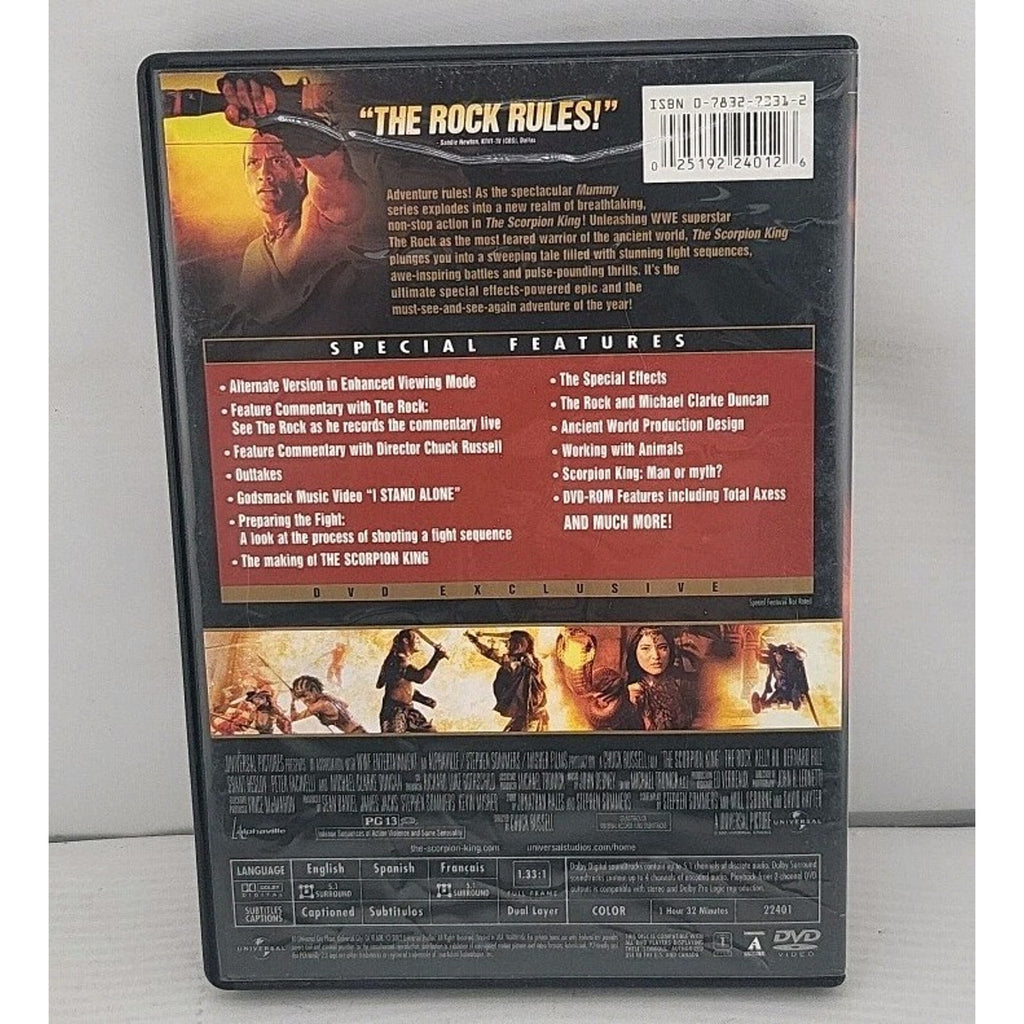 The Scorpion King (DVD, 2002)