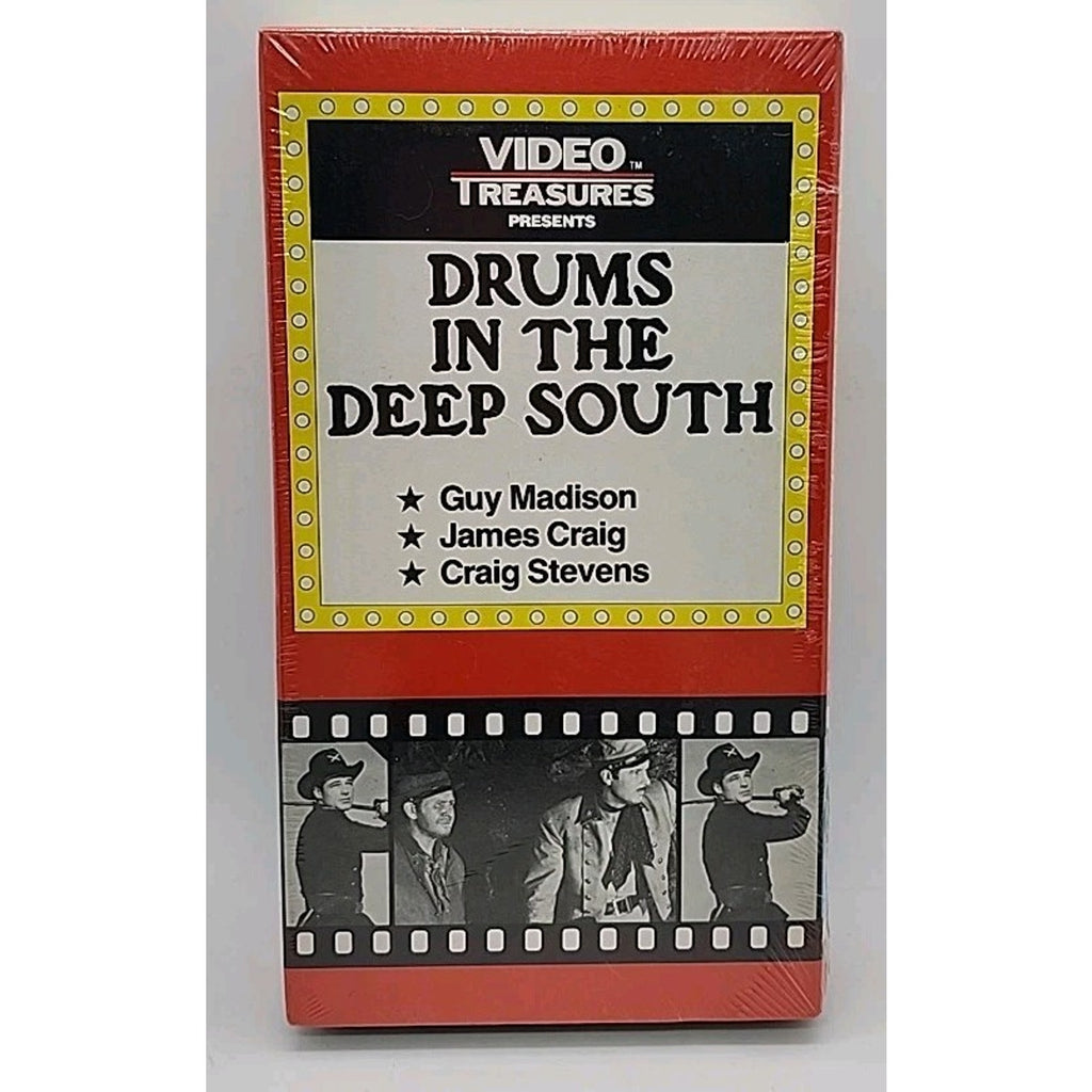 Drums in the Deep South - Video Treasures (VHS) *Brand New*