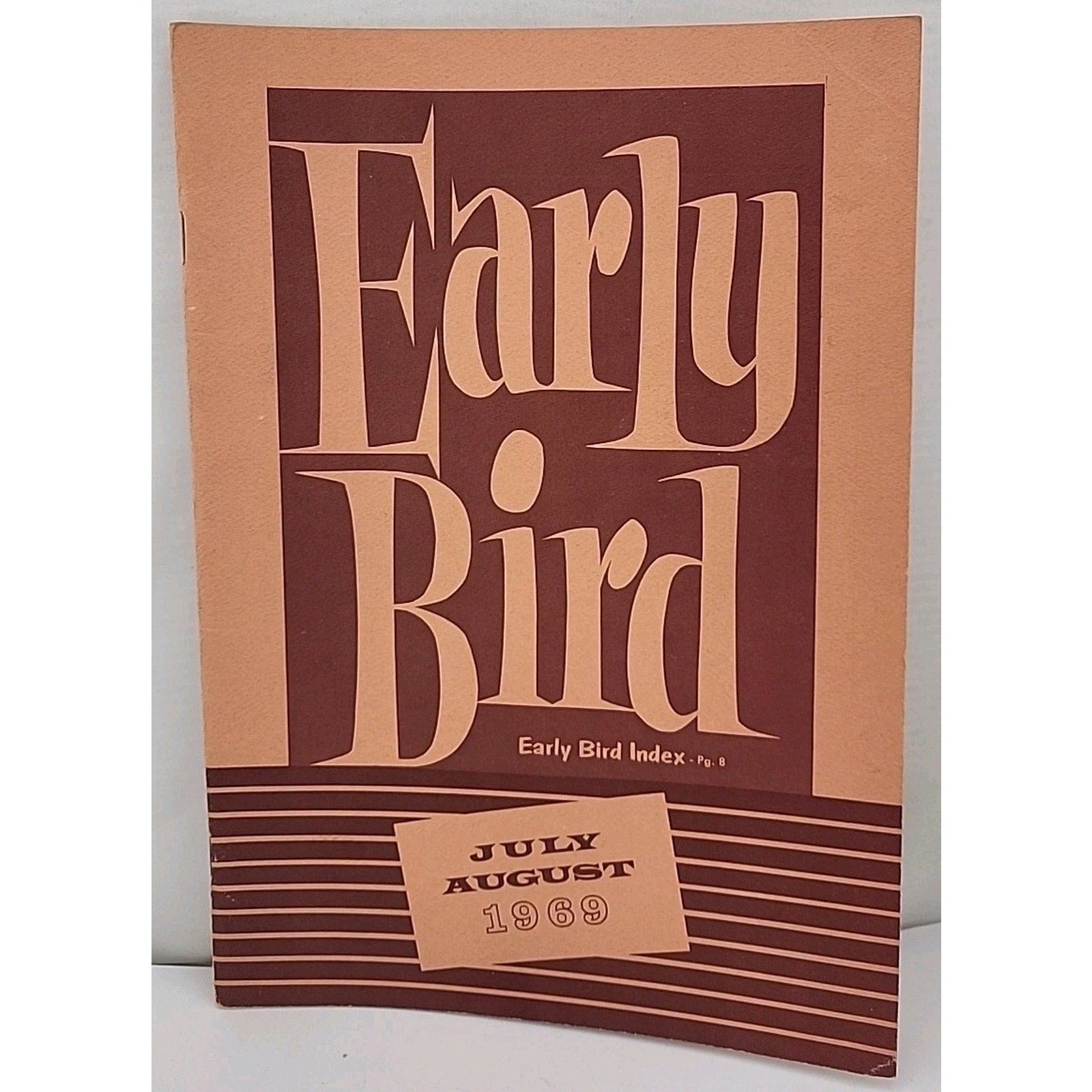 Early Bird Index - July/August 1969 - Volume 7 Issue 7-8