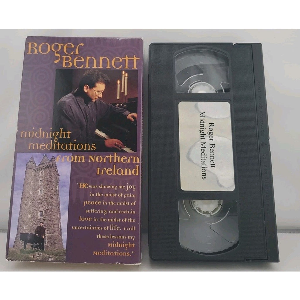 Roger Bennett Midnight Meditations From Northern Ireland (VHS, 1998)