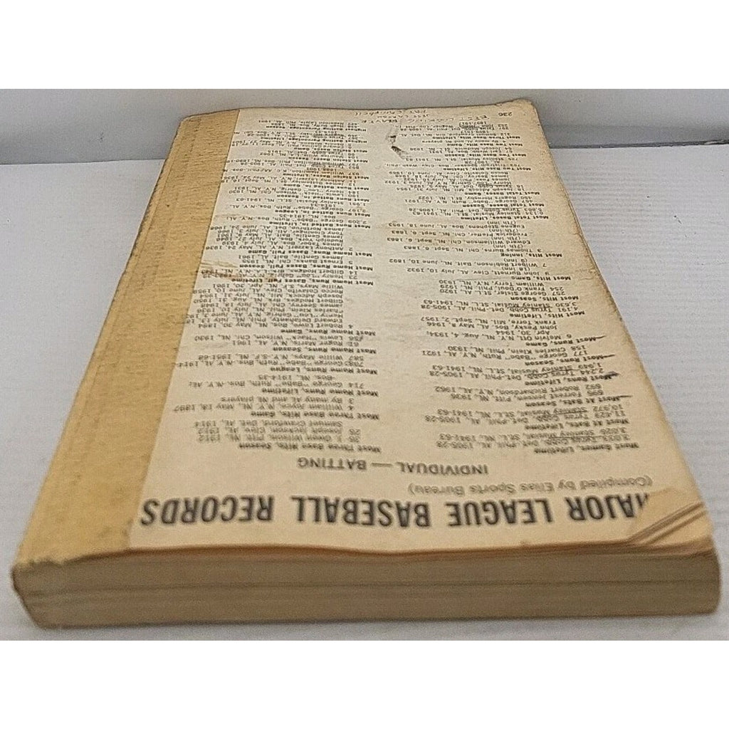 Professional Baseball: The First 100 Years (1969) MLB Centennial History Book