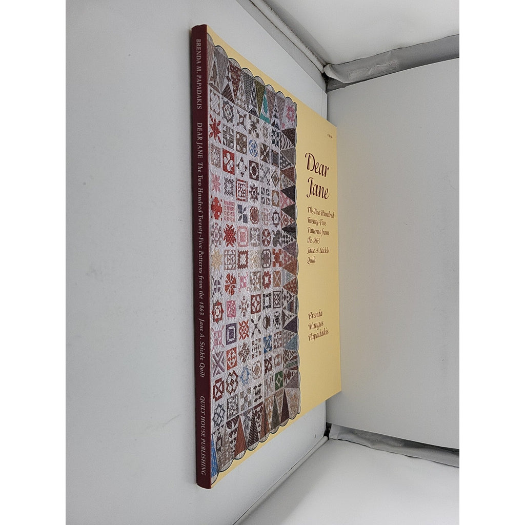 Dear Jane Quilting BooK EZ 1863 Jane A Stickle Quilt Brenda Papadakis