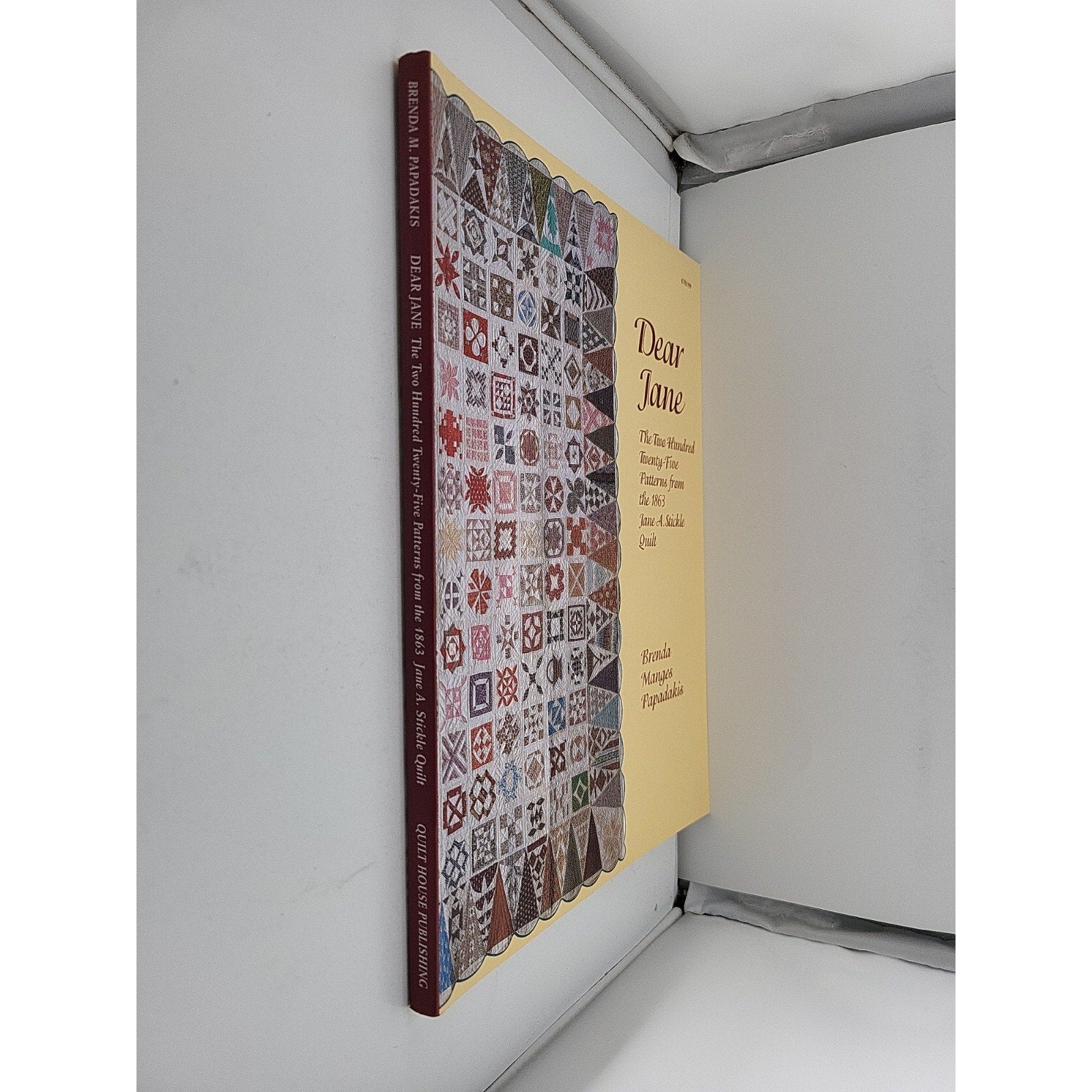 Dear Jane Quilting BooK EZ 1863 Jane A Stickle Quilt Brenda Papadakis